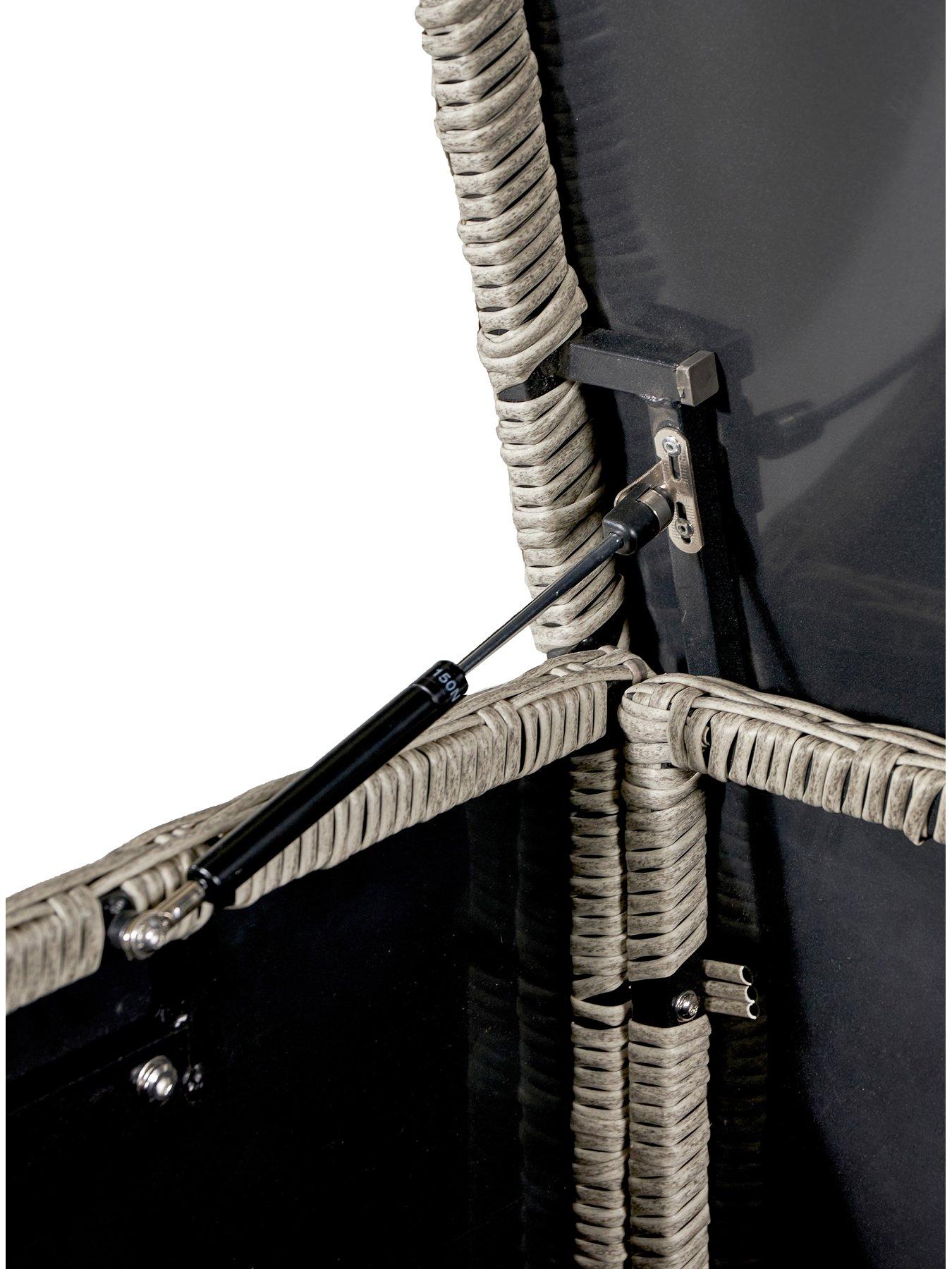  image of pacific-lifestyle-stone-grey-large-cushion-box-kd