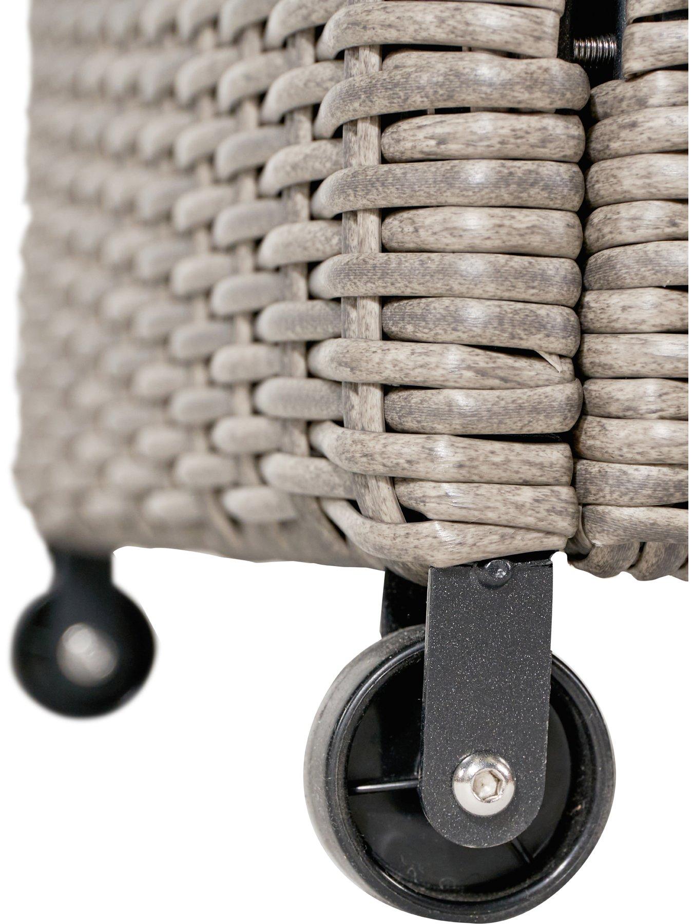  image of pacific-lifestyle-stone-grey-large-cushion-box-kd