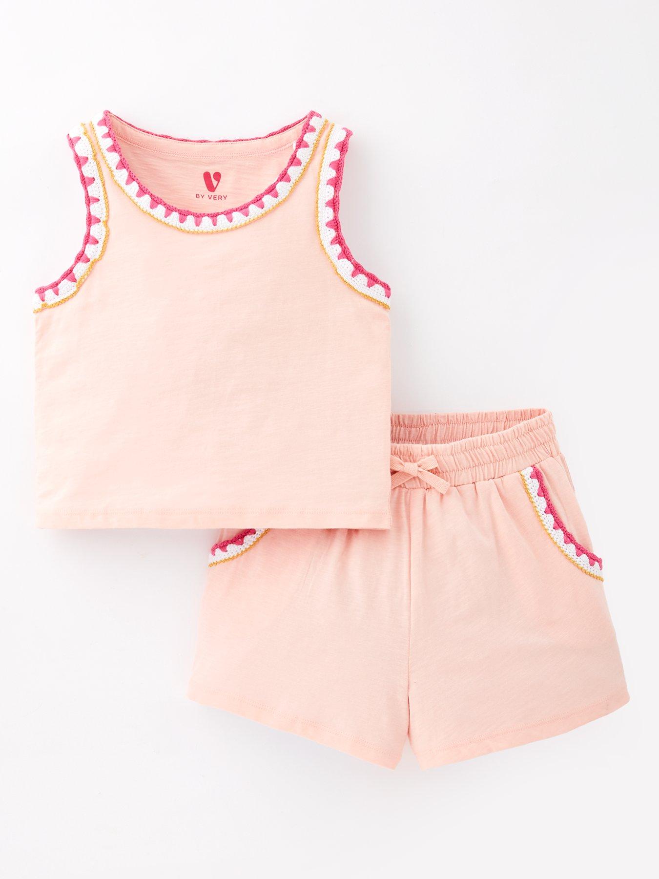 v-by-very-girls-stitch-edge-t-shirt-and-short-set-multi