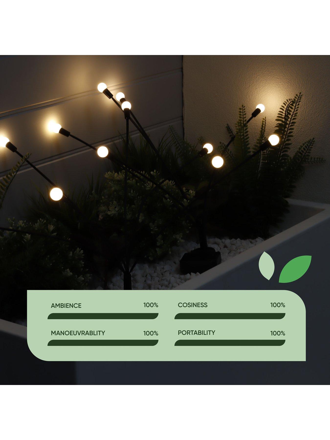 Image 6 of 7 of Streetwize Solar Firefly Stake Lights (Pack of 2)