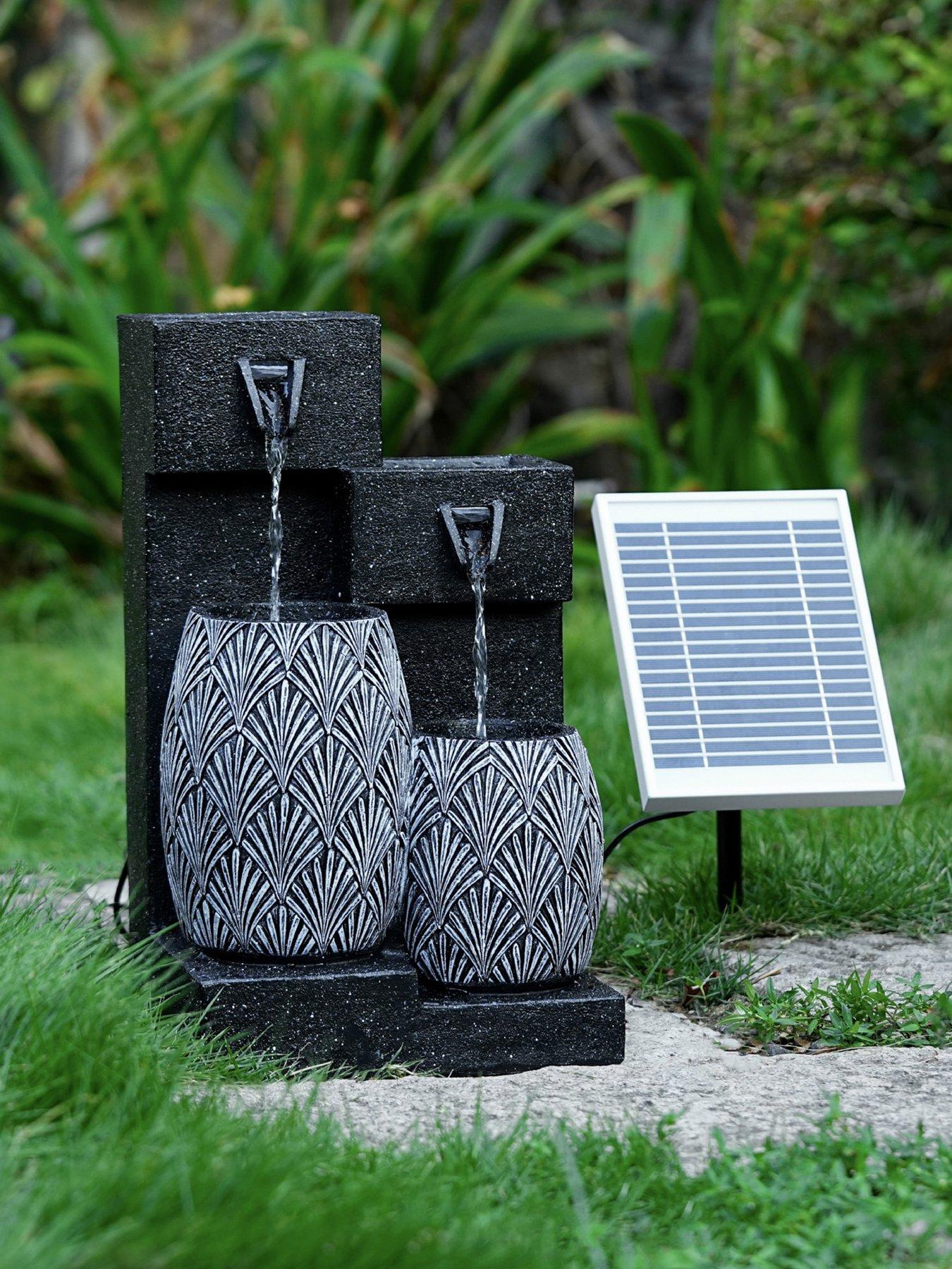  image of streetwize-solar-water-feature-vase
