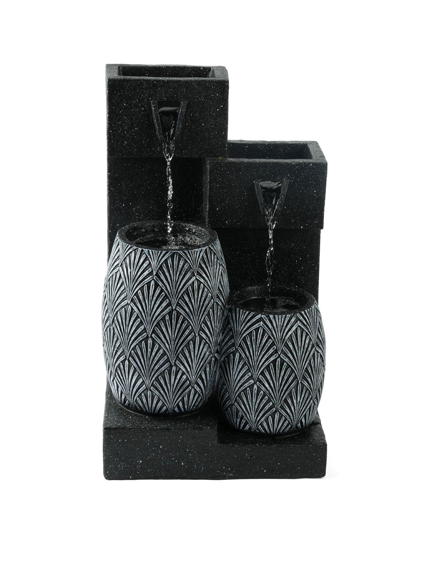 Image 2 of 6 of Streetwize Solar Water Feature Vase