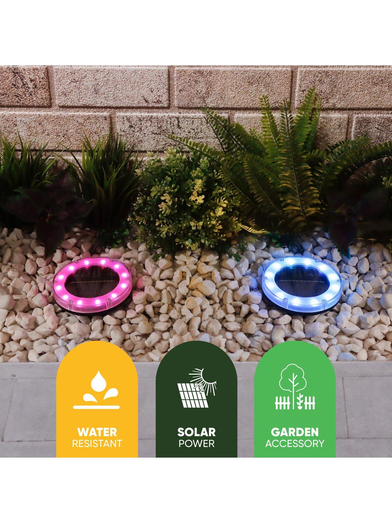  image of streetwize-multi-coloured-deck-lights-pack-of-2