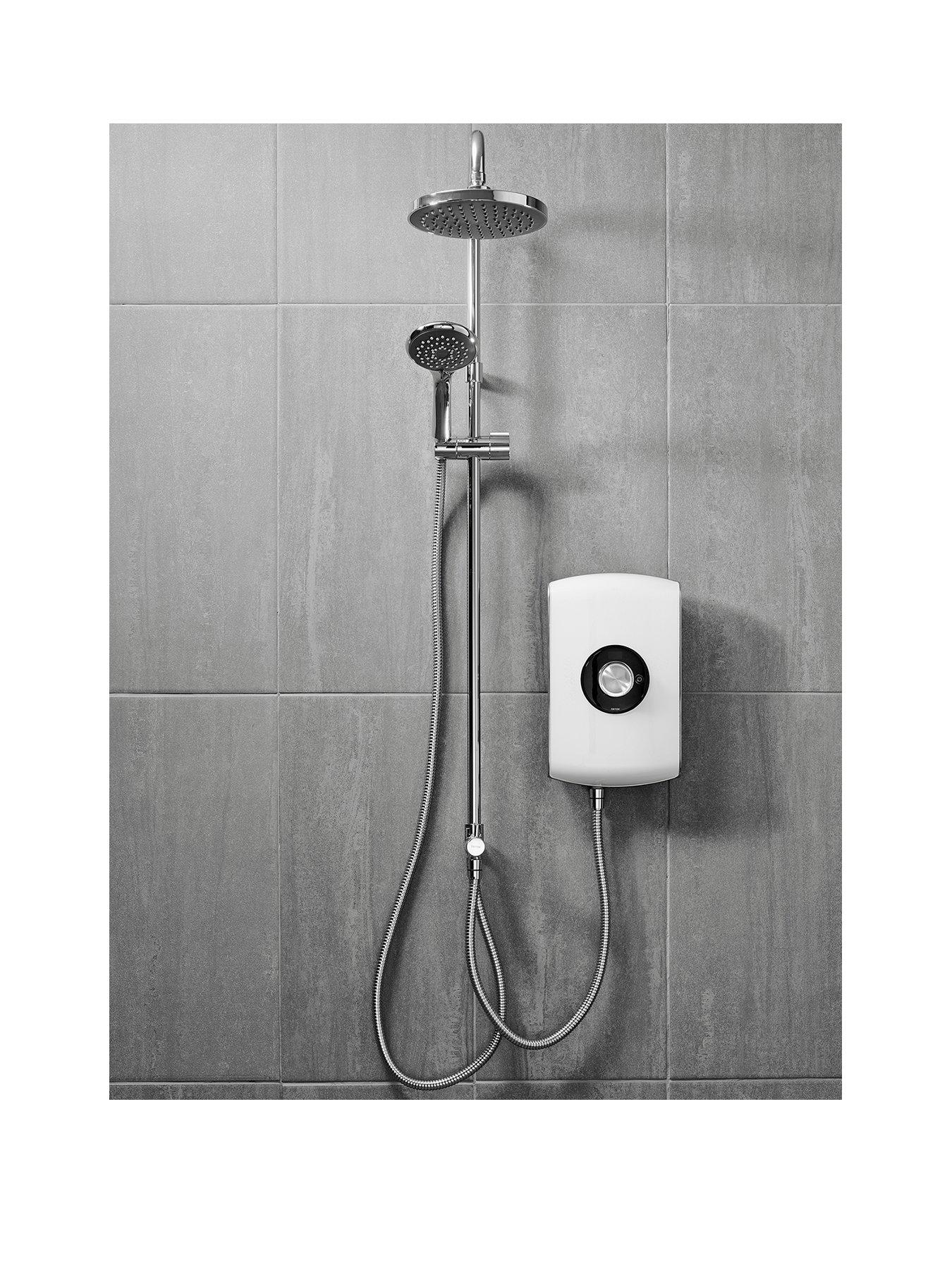 undefined Amore Duelec 9.5kW Electric Shower – White Gloss