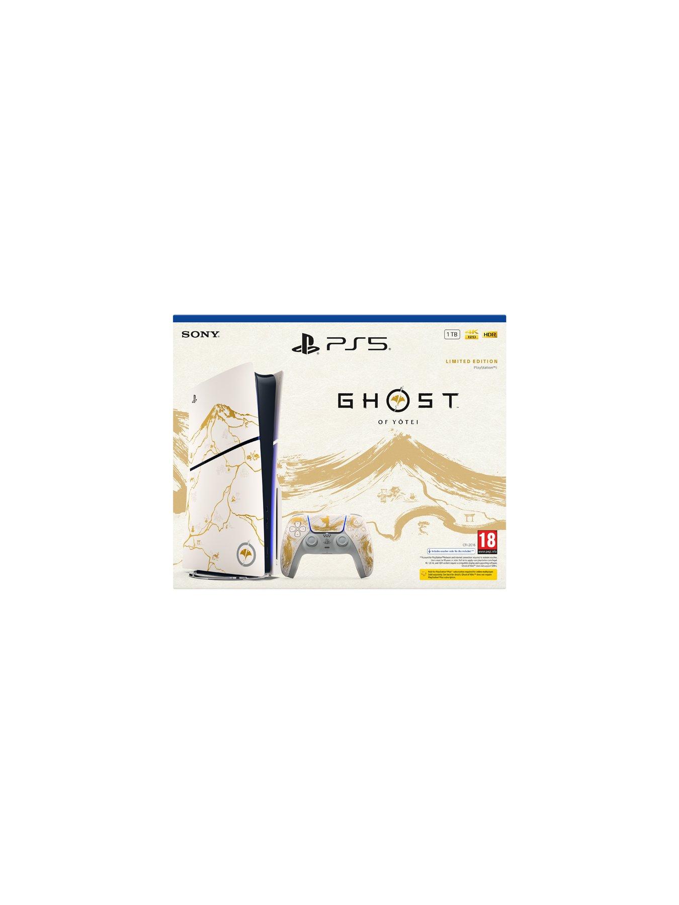 Image 6 of 8 of PlayStation 5 Disc&nbsp;Console &ndash; Ghost of Yotei&trade; Gold Limited Edition Bundle