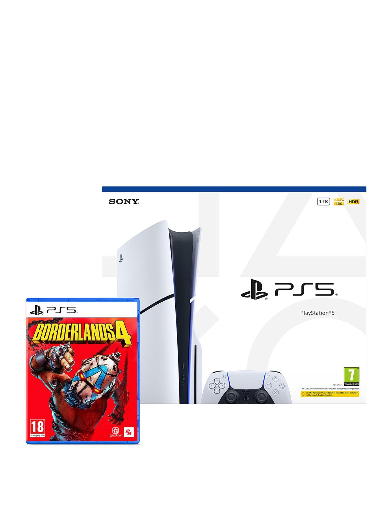 Image 1 of 8 of Playstation 5&nbsp;Disc&nbsp;Console &ndash; 1TB&nbsp;&amp; Borderlands 4