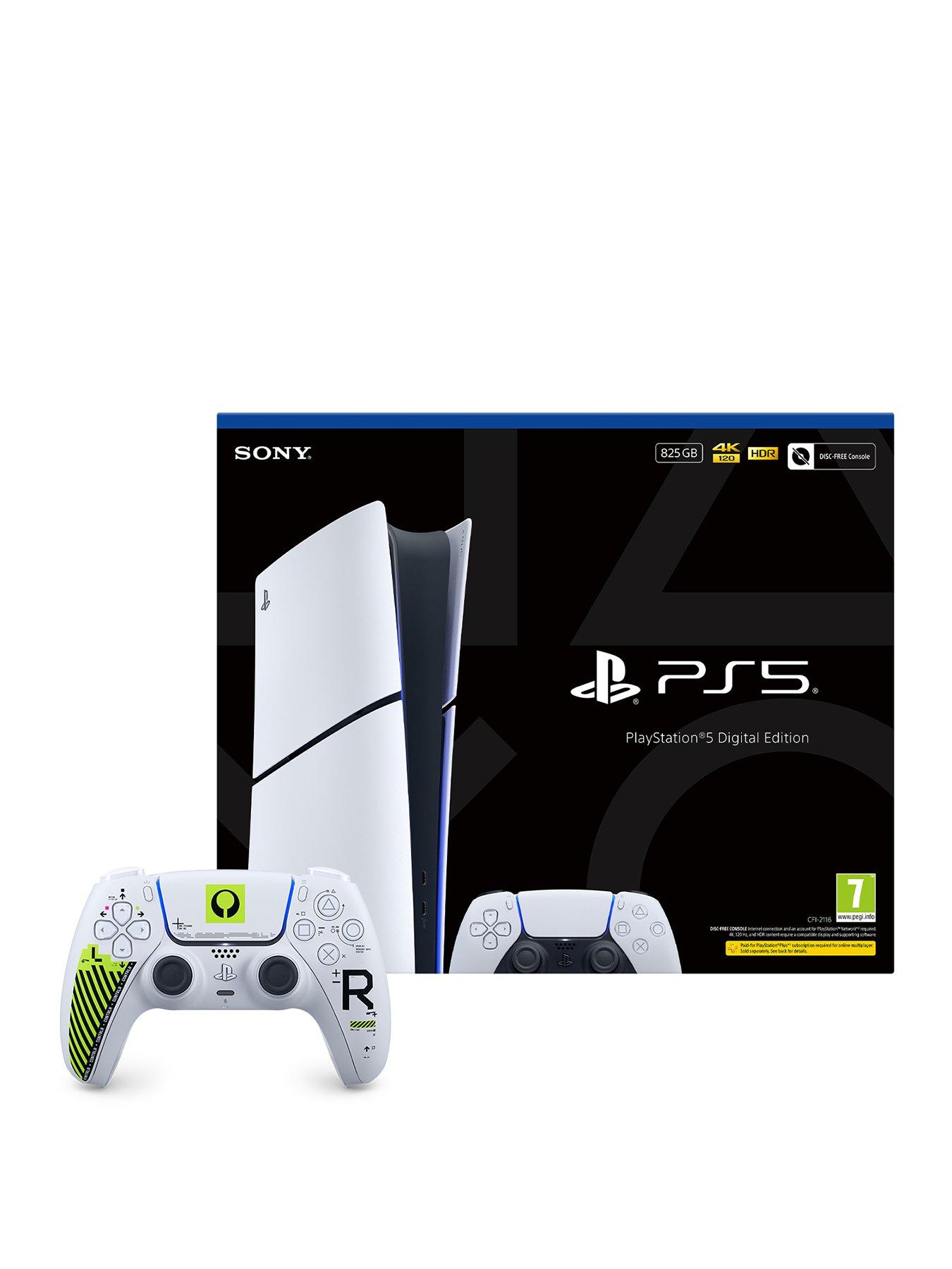 PlayStation 5 Digital Edition Console - 825GB  &  DualSense® Wireless Controller – Marathon™ Limited Edition