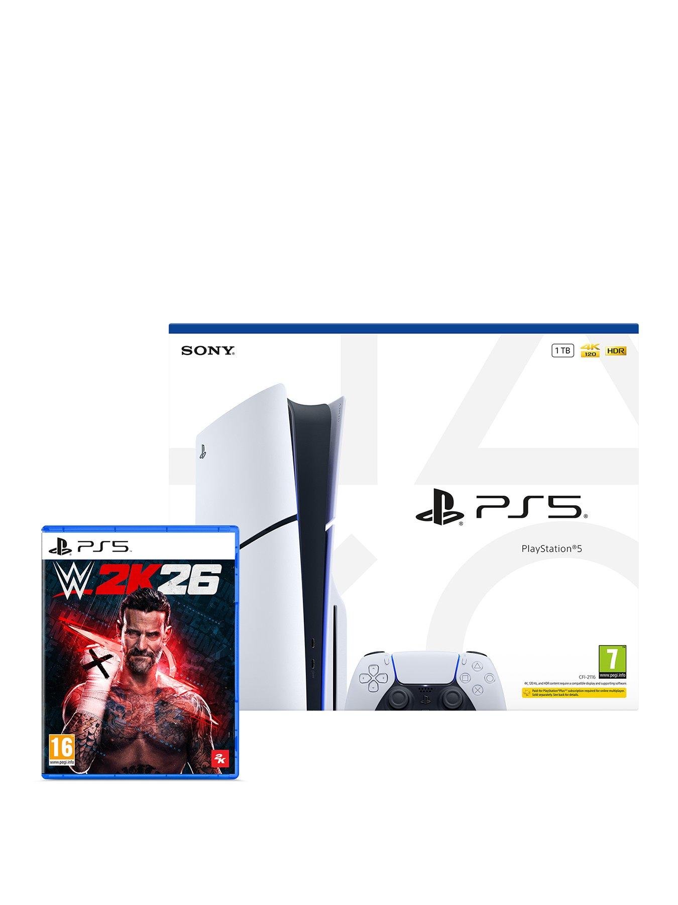  image of playstation-playstationreg5nbspdisc-console-ndash-1tb-ampnbspwwe-2k26