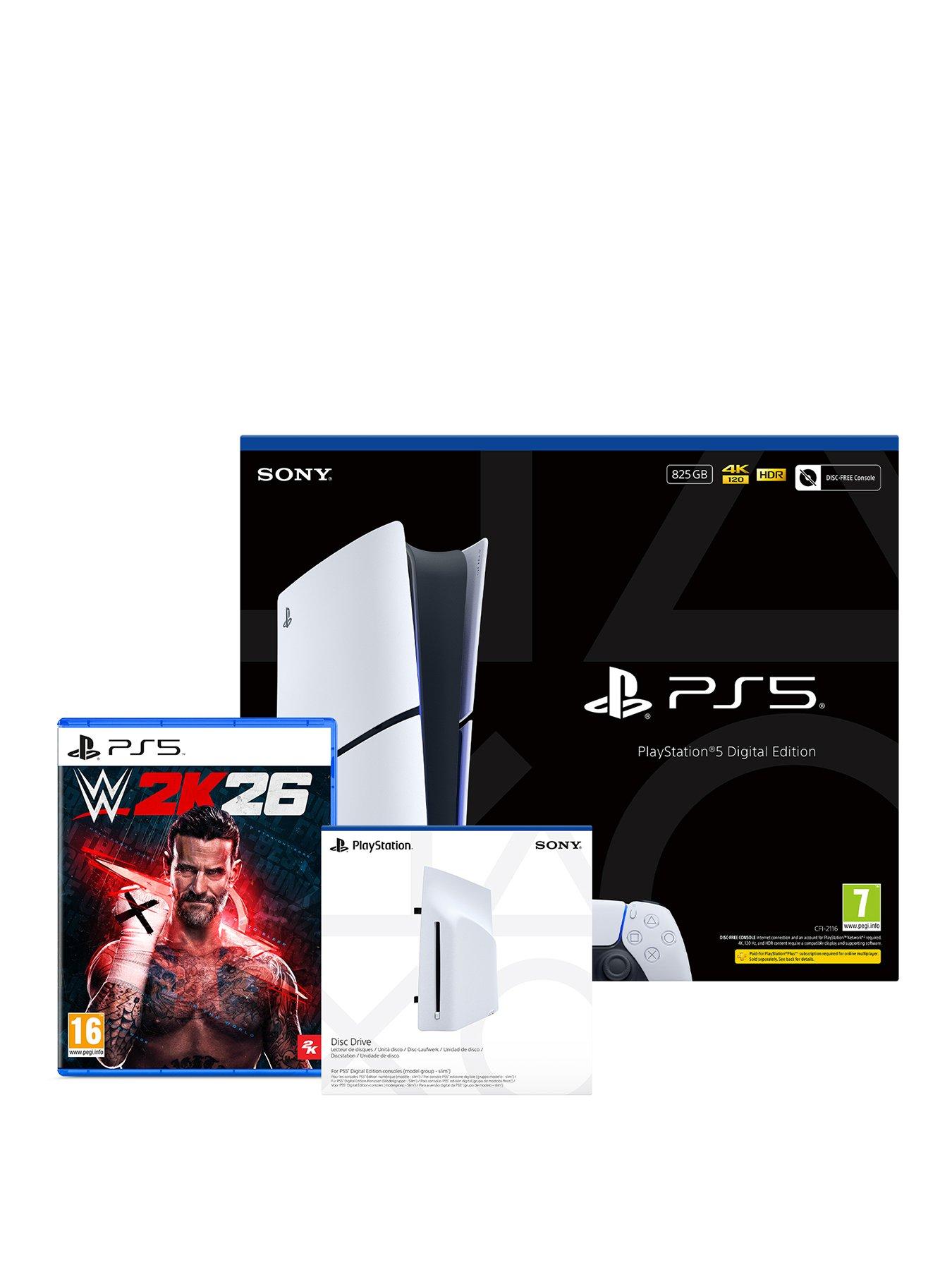 playstation-playstationreg5nbspdigital-edition-ndash-825gb-with-wwe-2k26-ampnbspdisc-drive