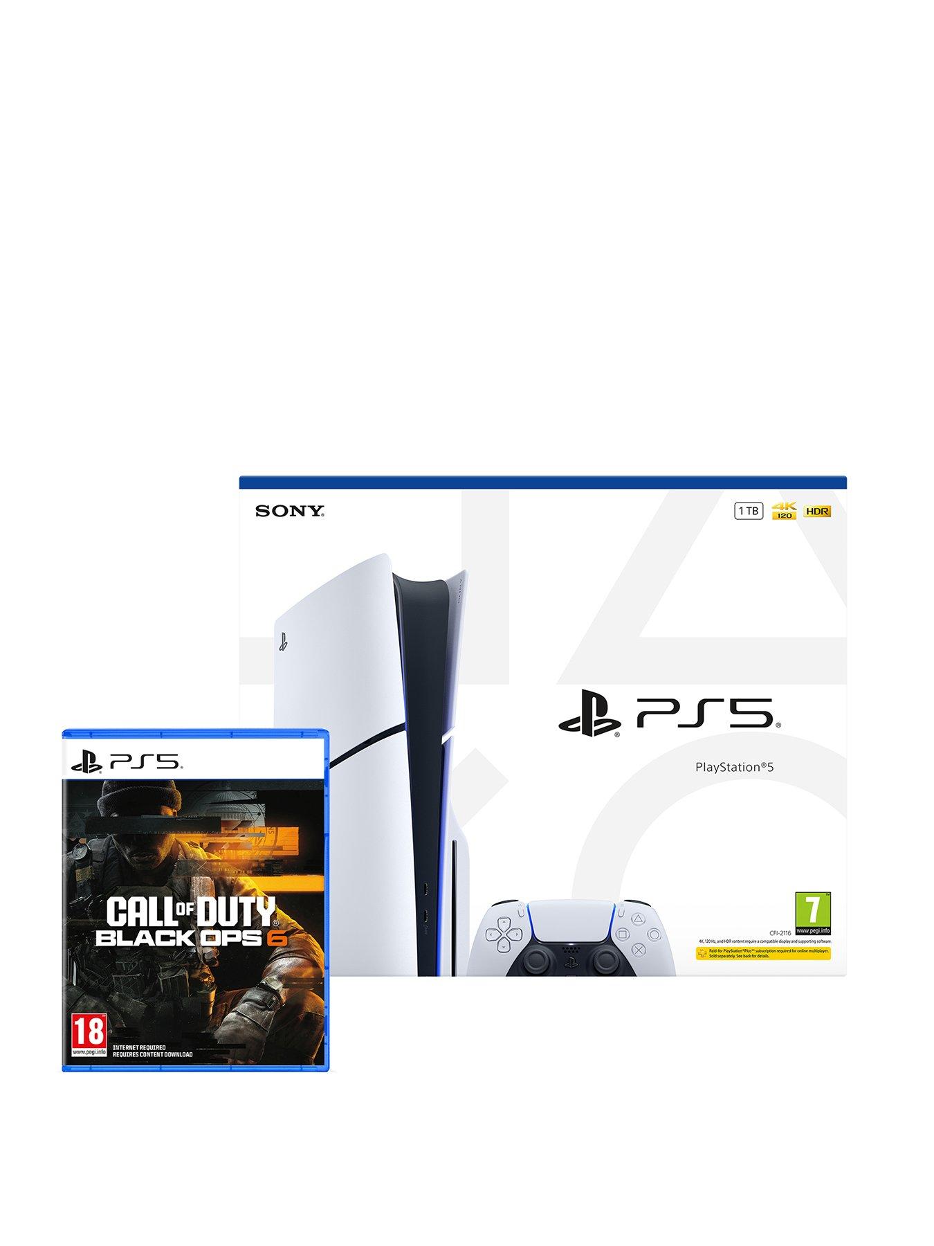 Image 1 of 8 of PlayStation 5 Disc Console &ndash; 1TB &amp; Call of Duty&reg;: Black Ops 6