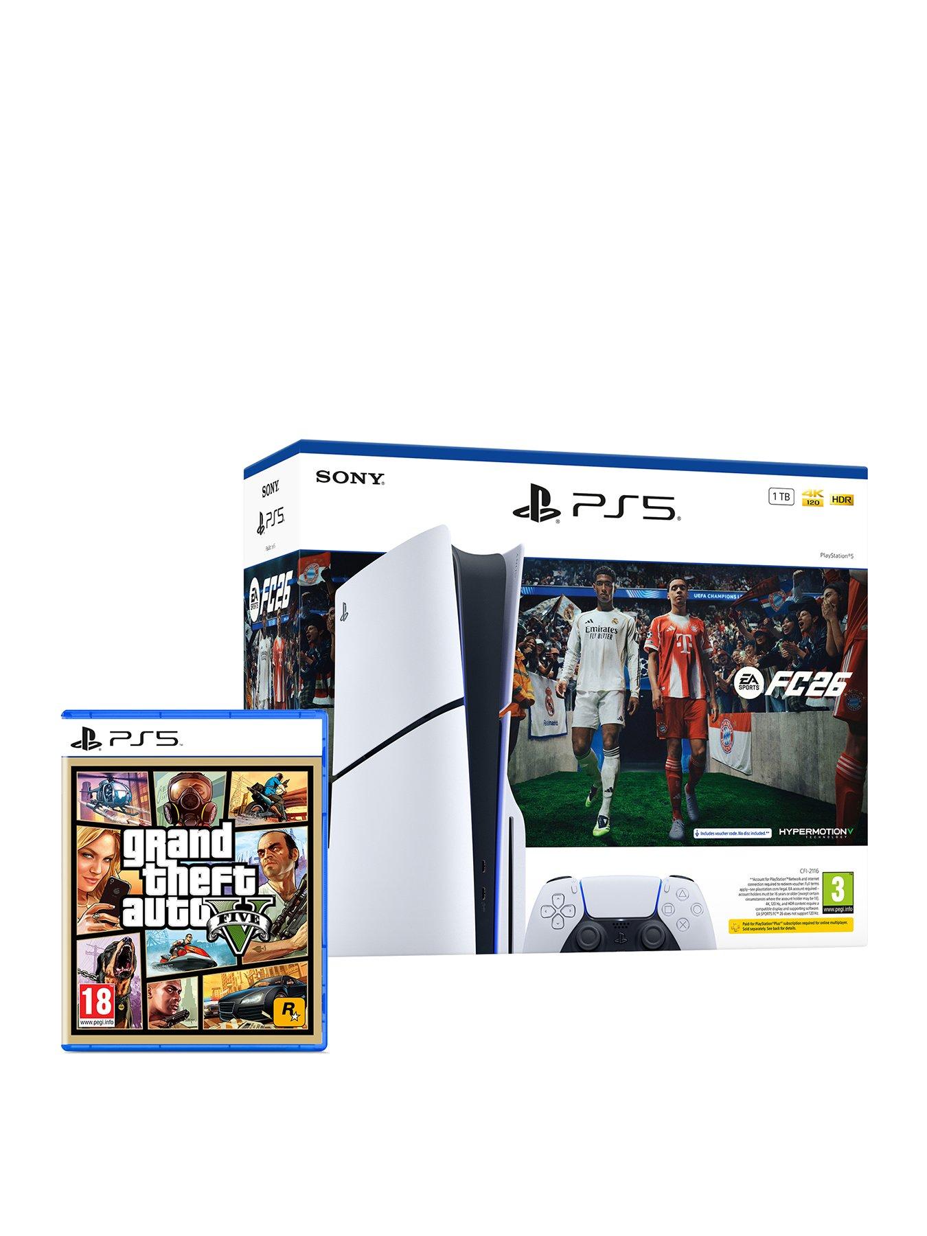 front image of playstation-5-disc-console-1tb-ea-sports-fctradenbsp26-bundle-amp-grand-theft-auto-v