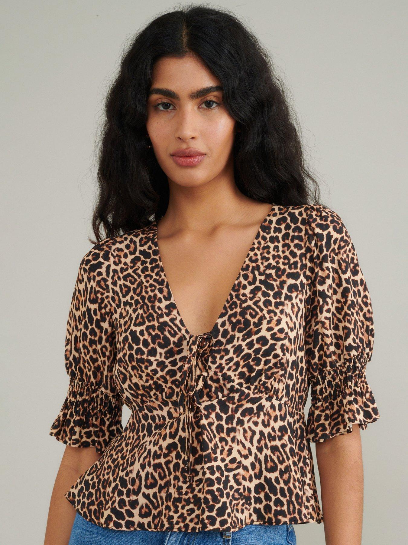 undefined Orrie Lace Up Top - Multi
