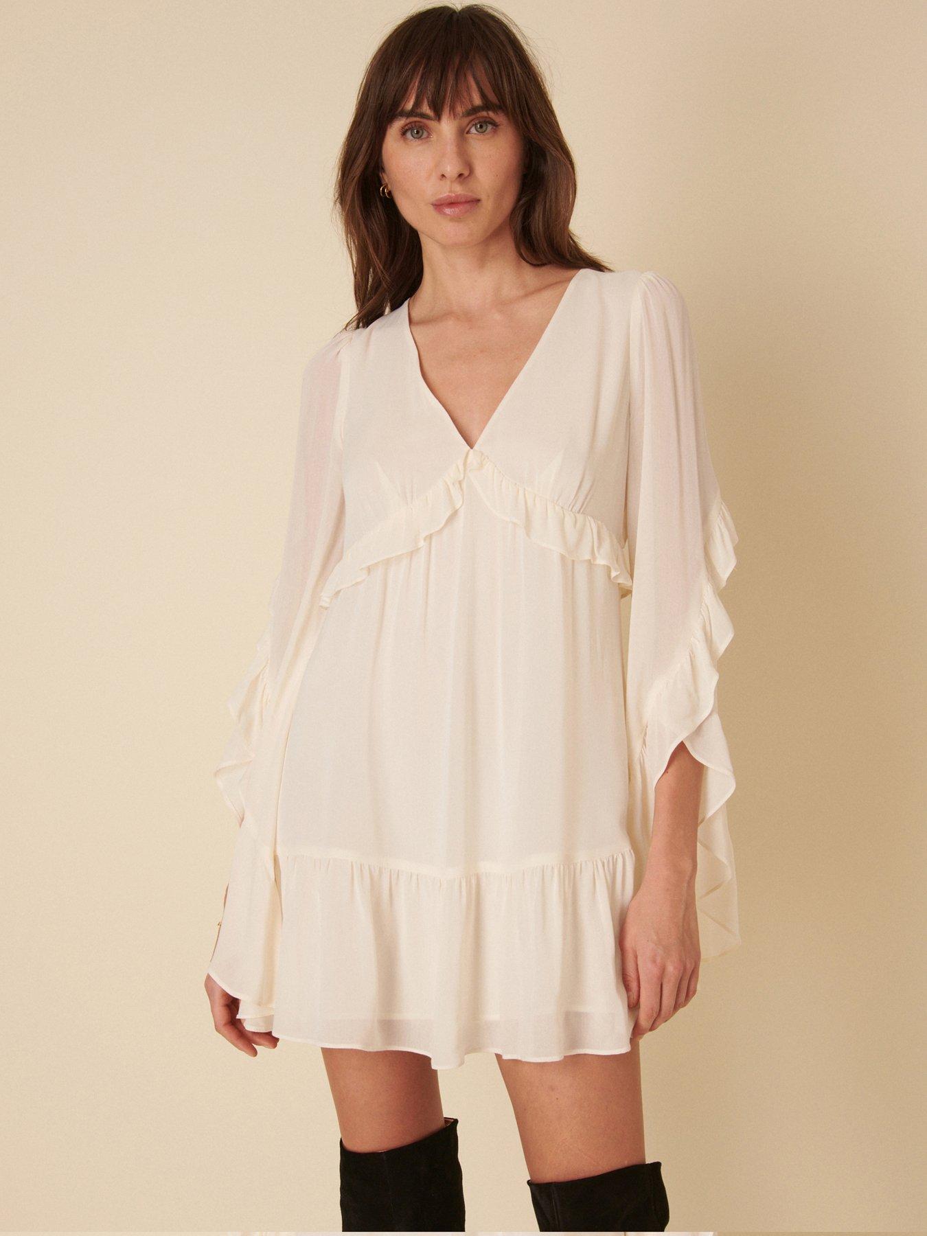 undefined Jojo Mini Dress - Cream