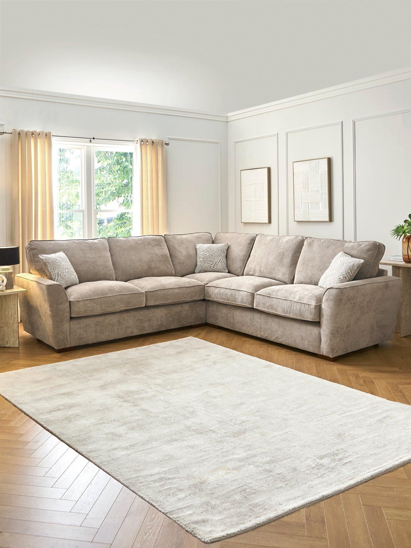  image of very-home-treviso-fabric-corner-group