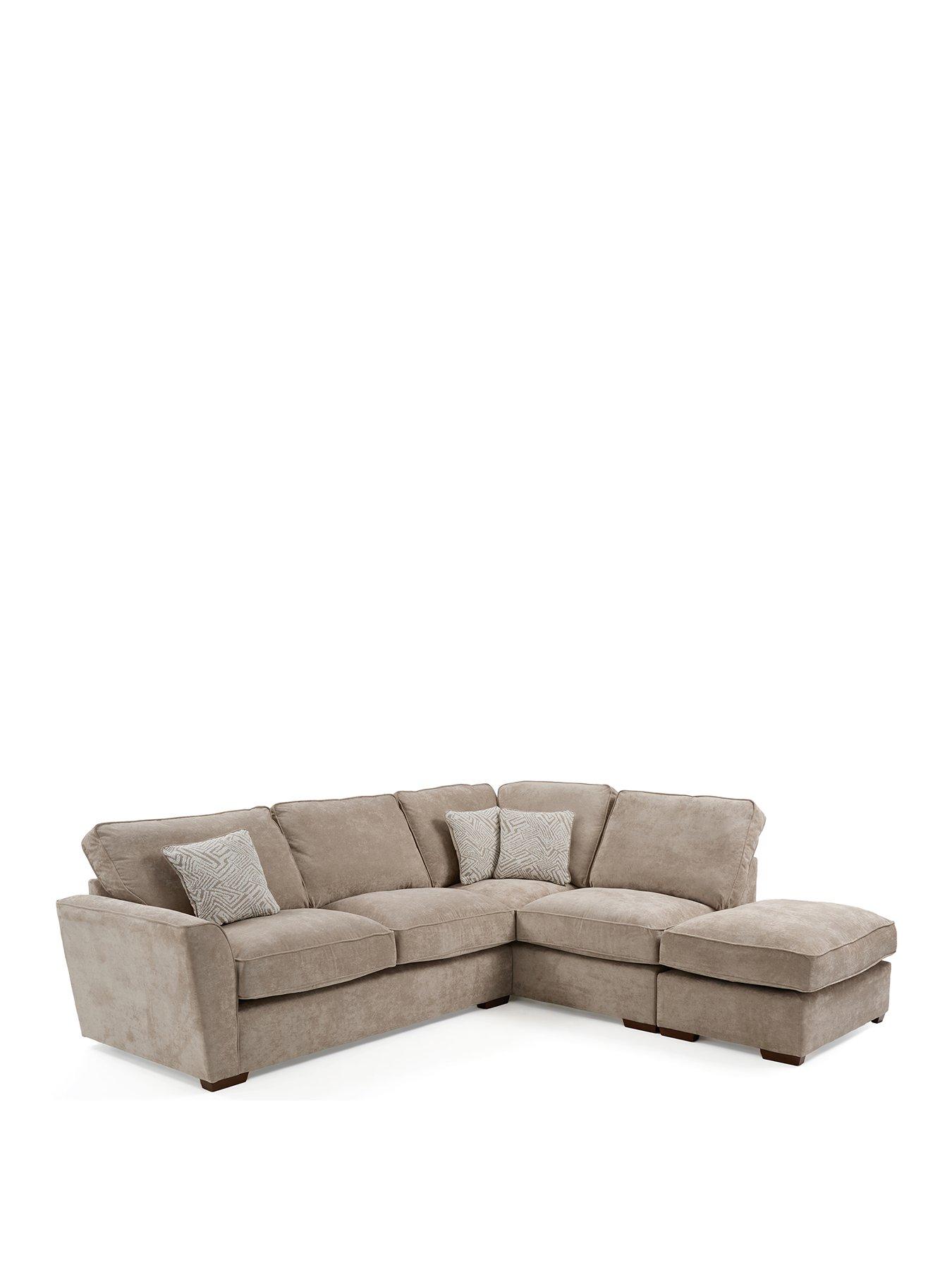 stillFront image of very-home-treviso-right-hand-corner-fabric-chaise-with-footstool