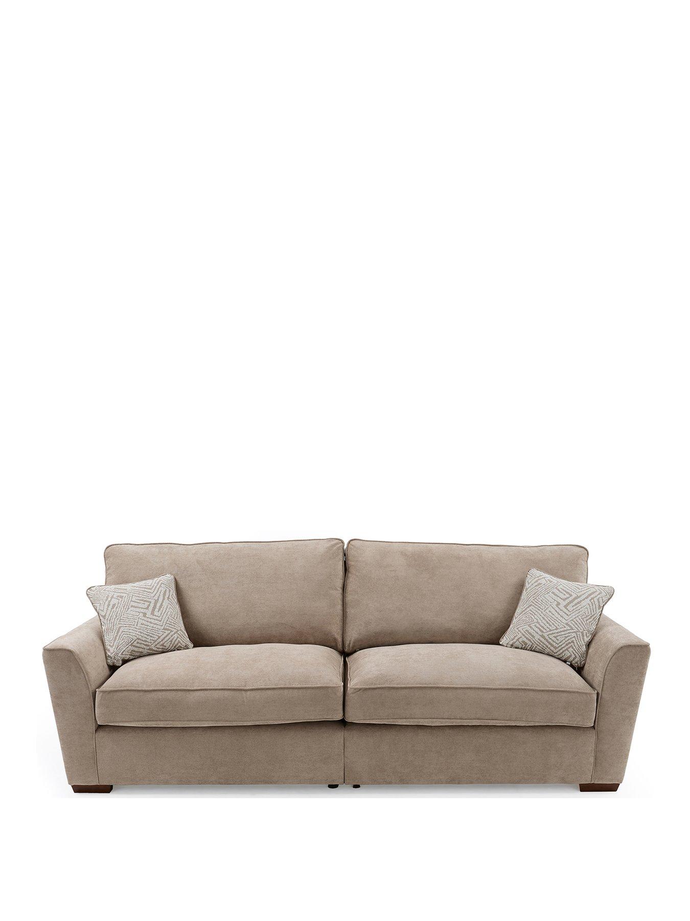 Image 2 of 7 of The Very Collection Treviso 4 Seater Fabric Sofa&nbsp;- Made to Order in the UK - FSC&reg; Certified
