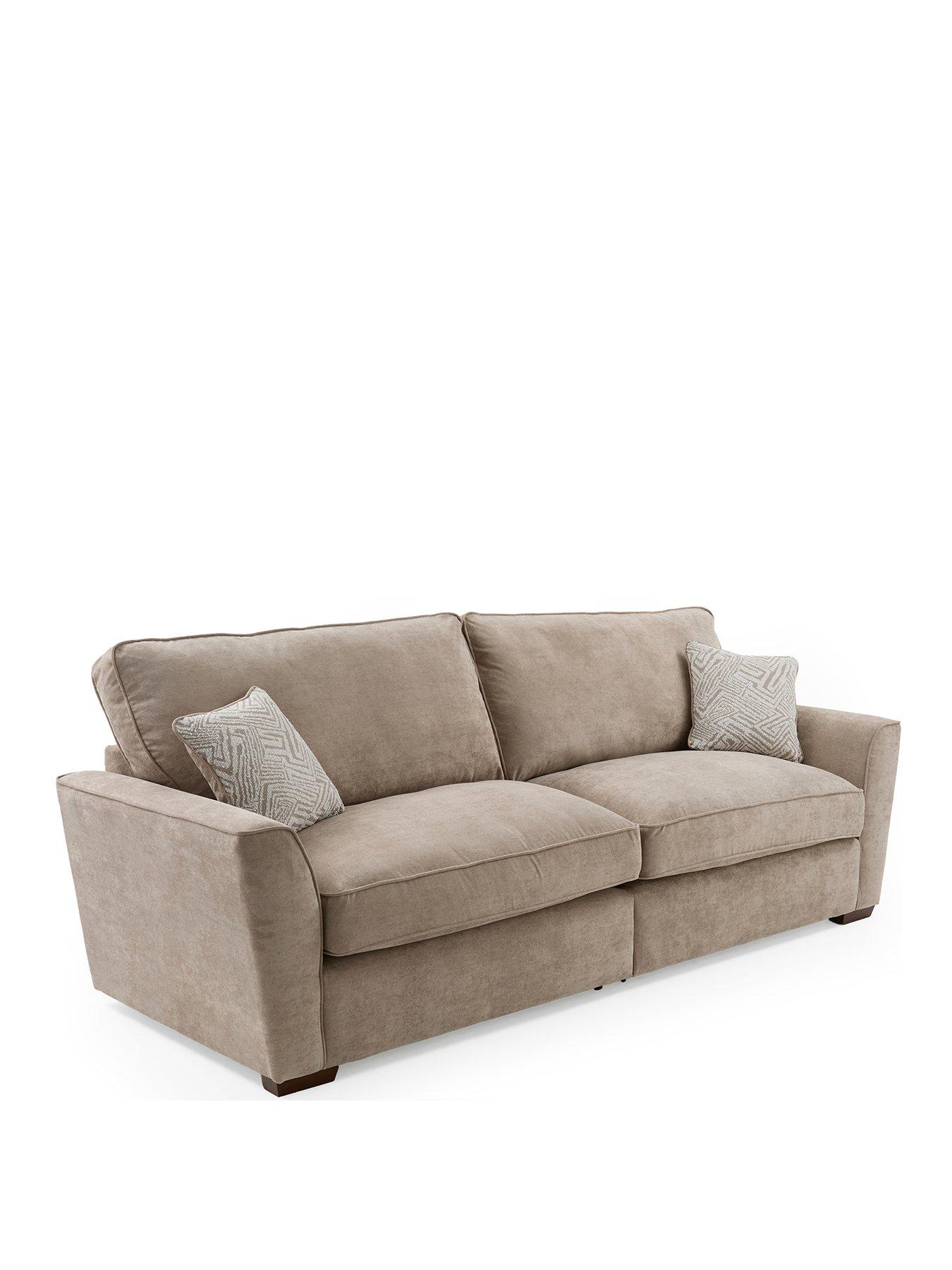 Image 3 of 7 of The Very Collection Treviso 4 Seater Fabric Sofa&nbsp;- Made to Order in the UK - FSC&reg; Certified