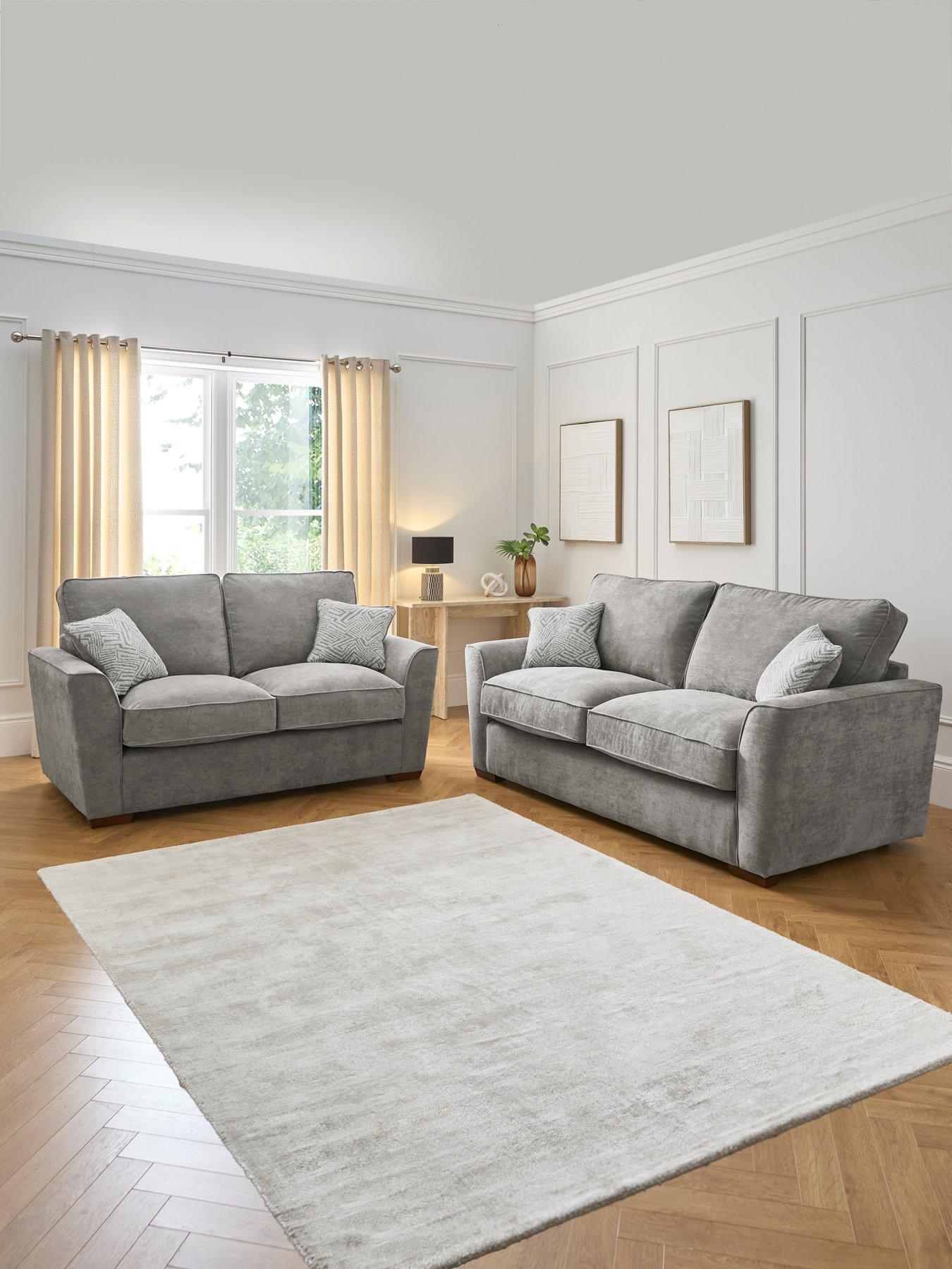 undefined Treviso 3 + 2 Seater Fabric Sofa Set (Buy  &  SAVE!) - Made to Order in the UK