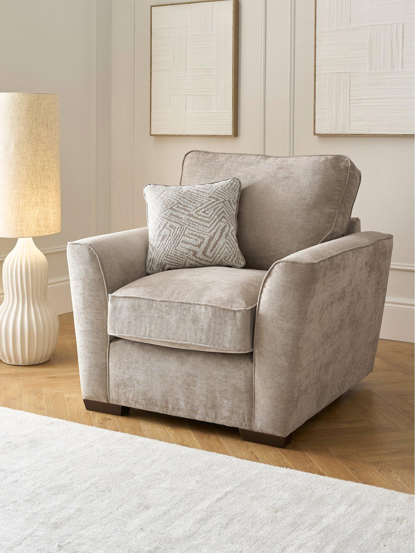 The Very Collection Treviso Fabric Armchair - Made to Order in the UK - FSC® Certified