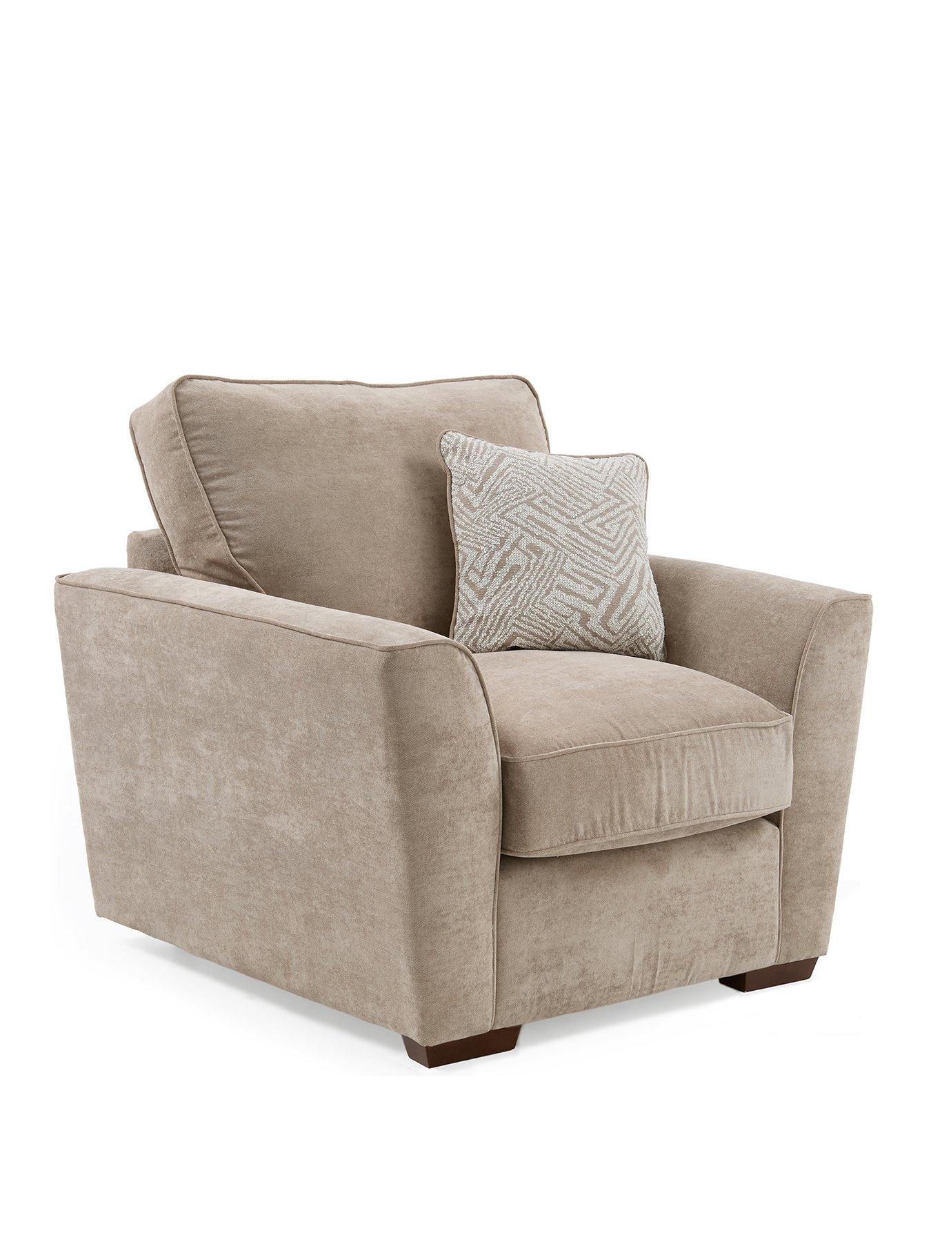 Image 3 of 7 of The Very Collection Treviso Fabric Armchair&nbsp;- Made to Order in the UK - FSC&reg; Certified