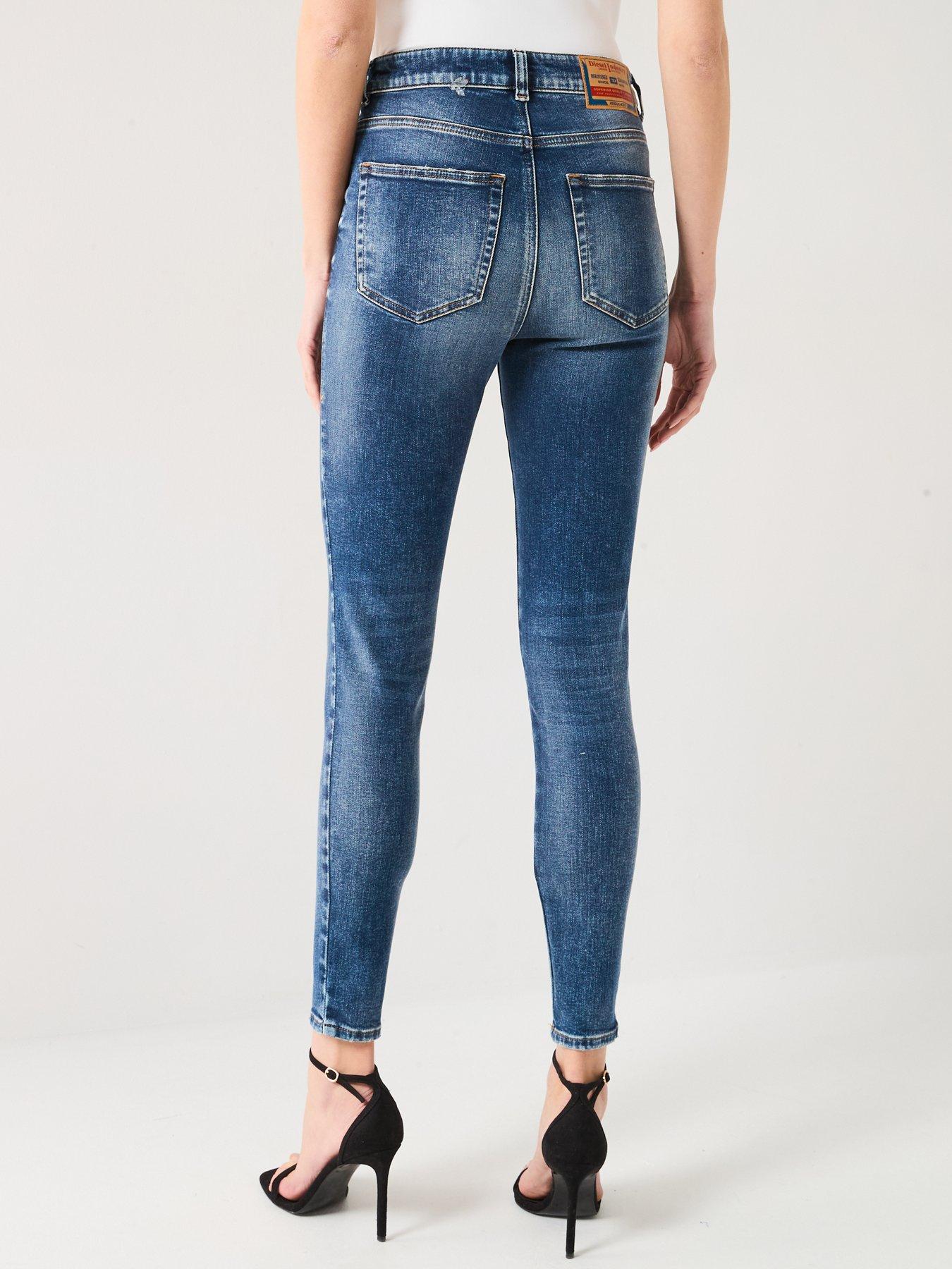  image of diesel-1984-slandy-high-skinny-fit-jeans-mid-wash