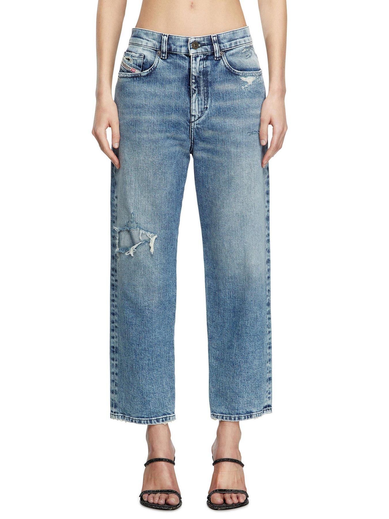 undefined 2016 D-air Straight Fit Jeans - Mid Wash