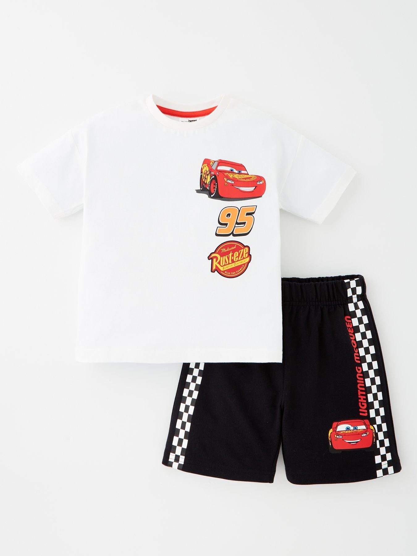 Image 2 of 5 of Disney Cars Lightning Mcqueen Short Pyjama Set
