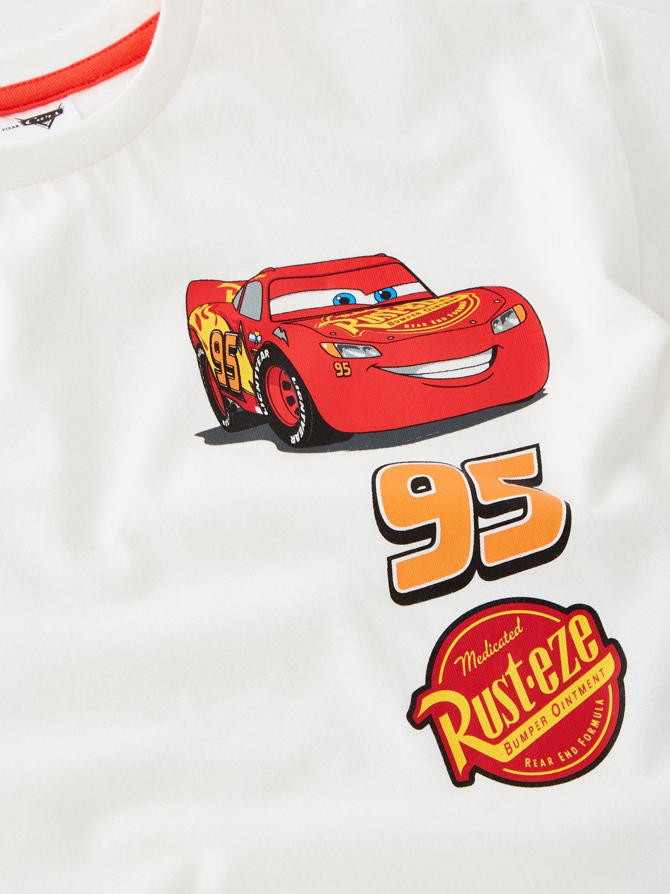  image of disney-cars-cars-boys-2-piece-t-shirt-and-short-set