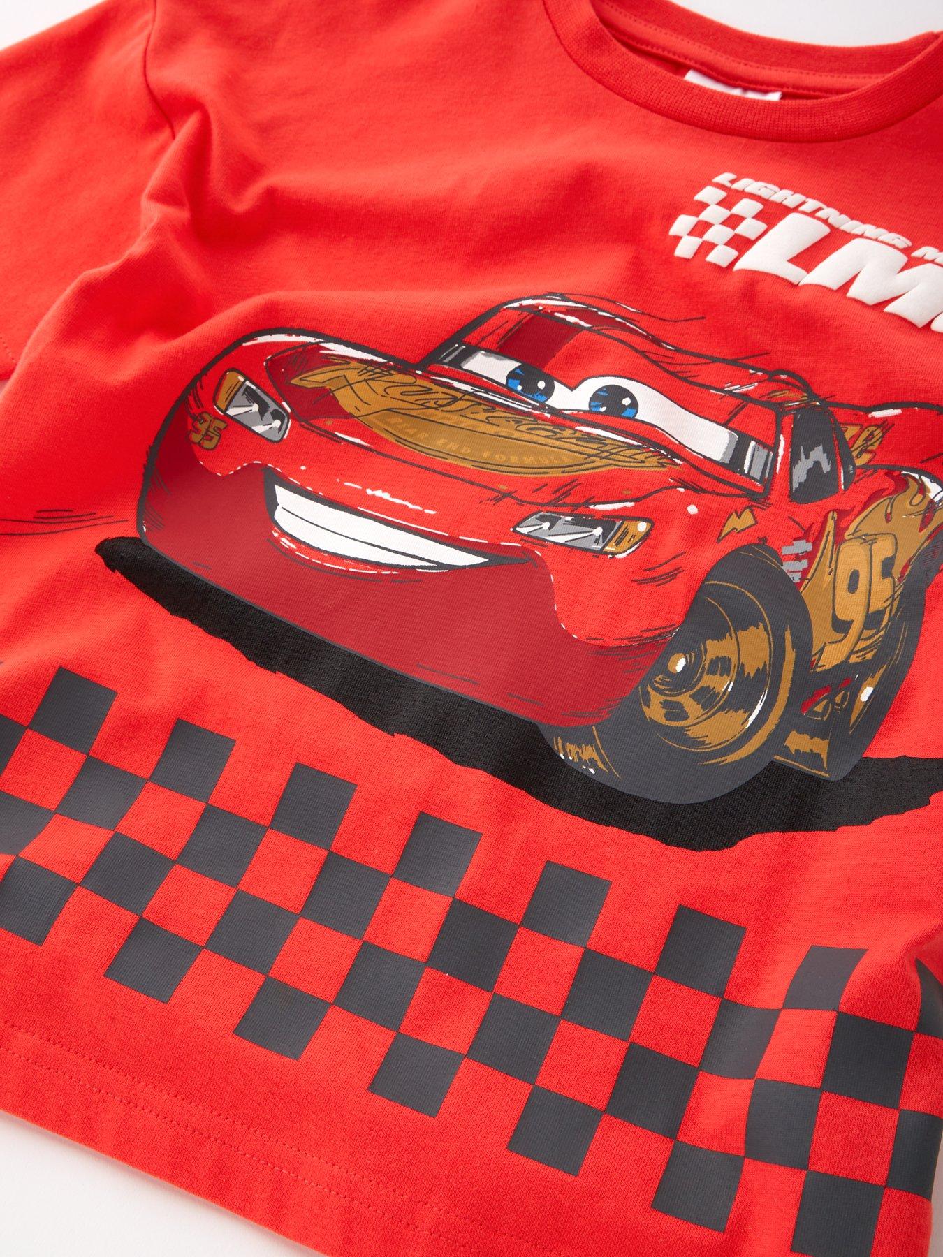  image of disney-cars-oversized-t-shirt-red