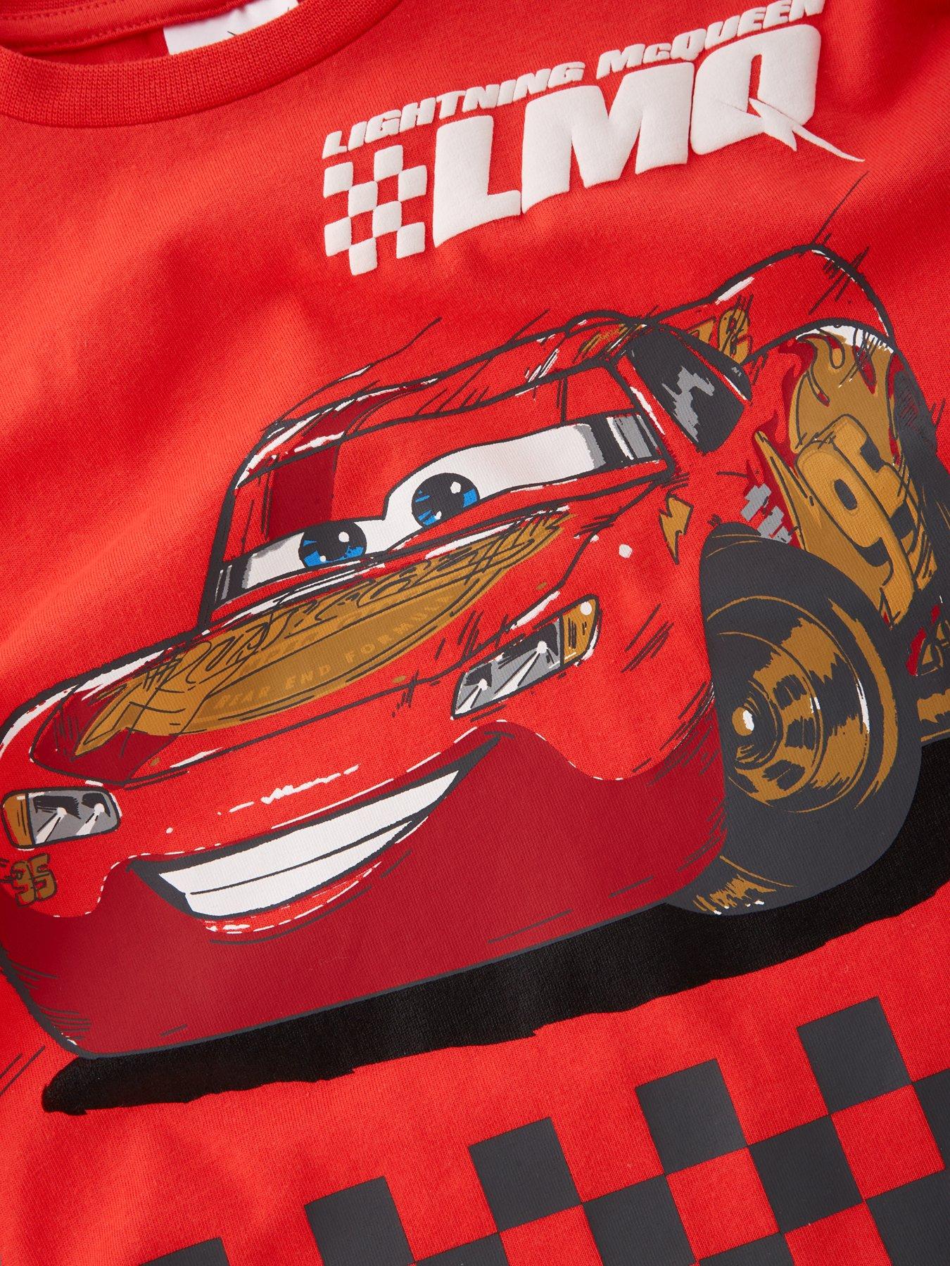  image of disney-cars-oversized-t-shirt-red