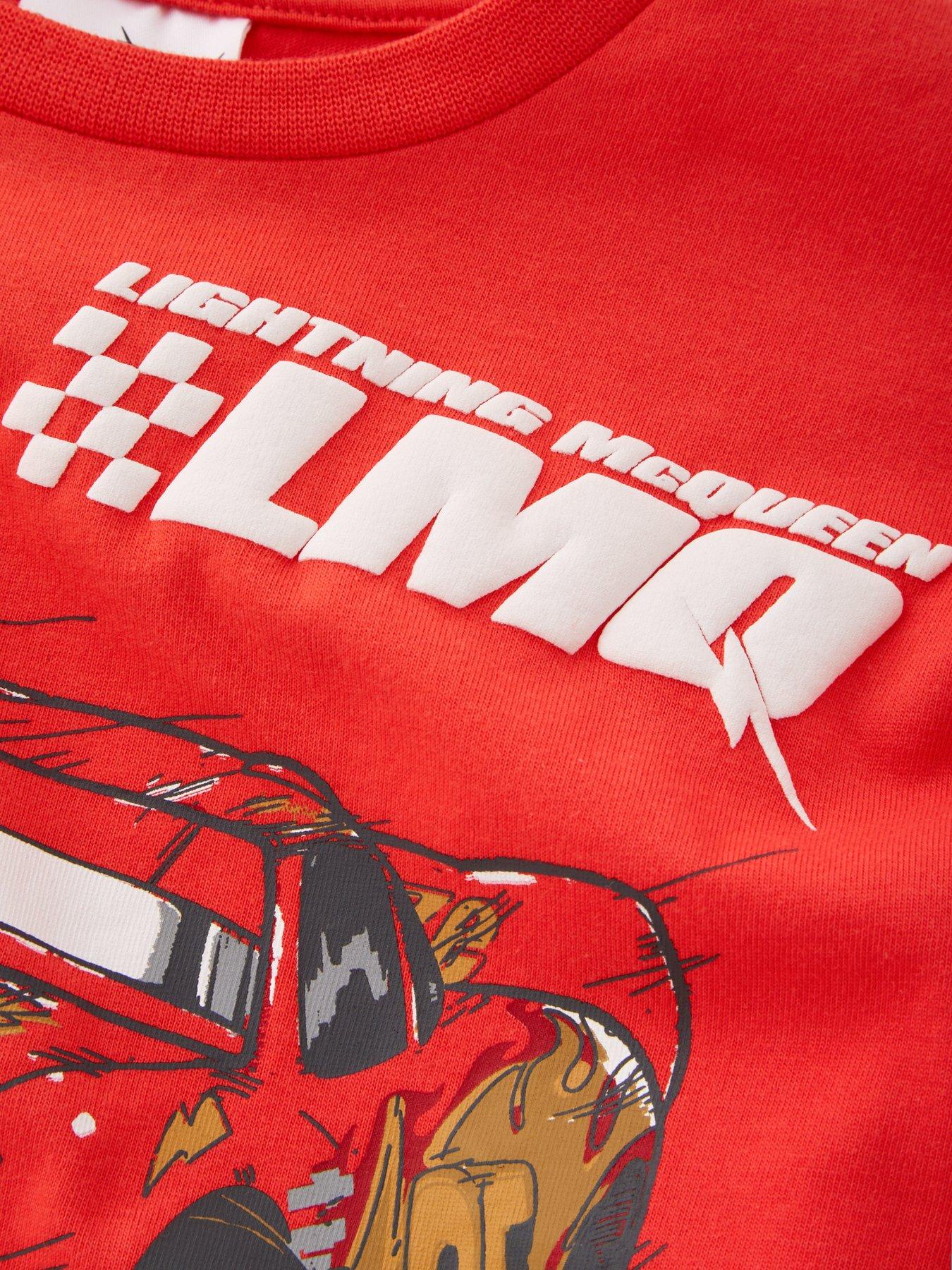  image of disney-cars-oversized-t-shirt-red