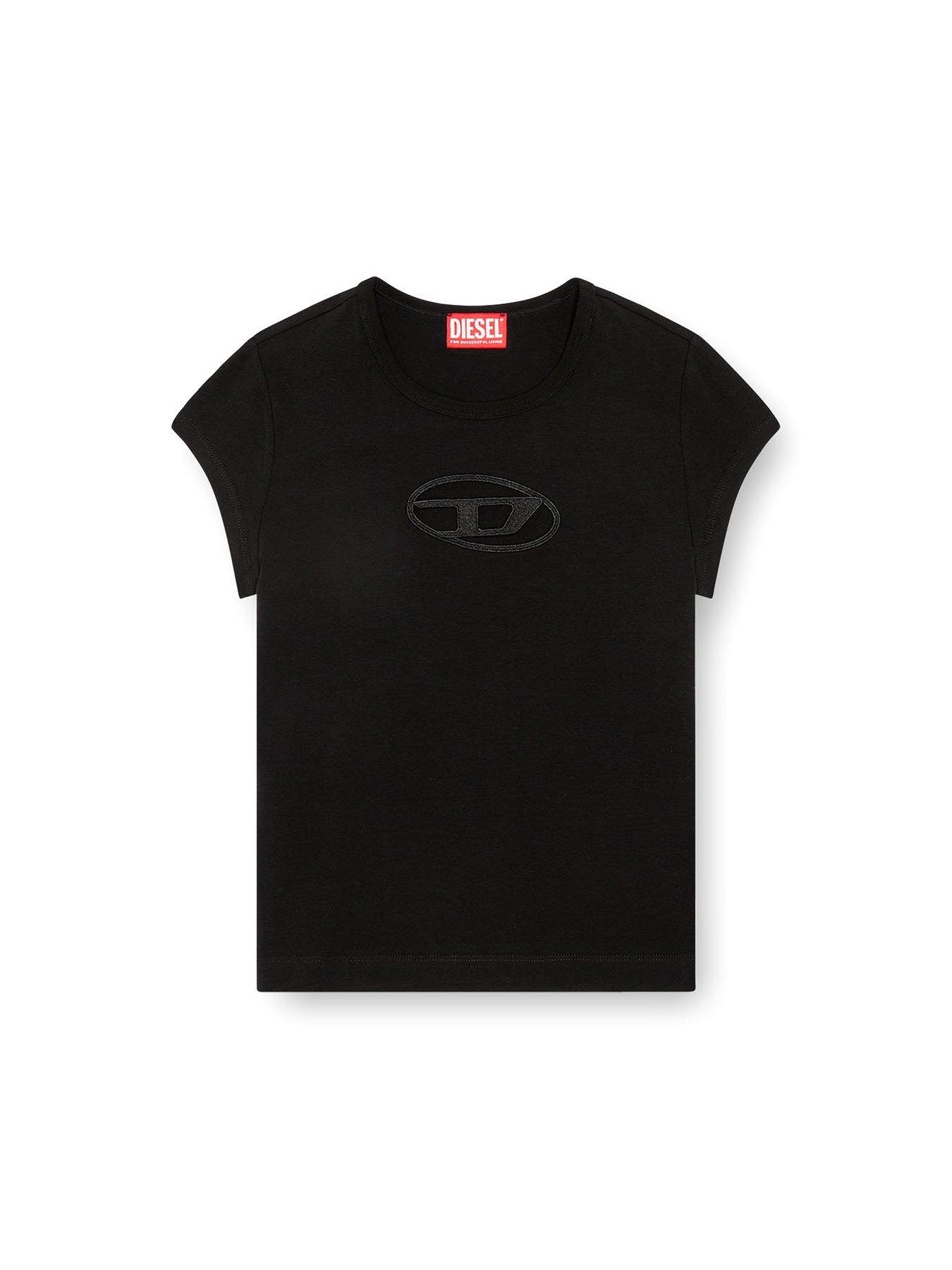  image of diesel-t-angie-large-logo-t-shirt