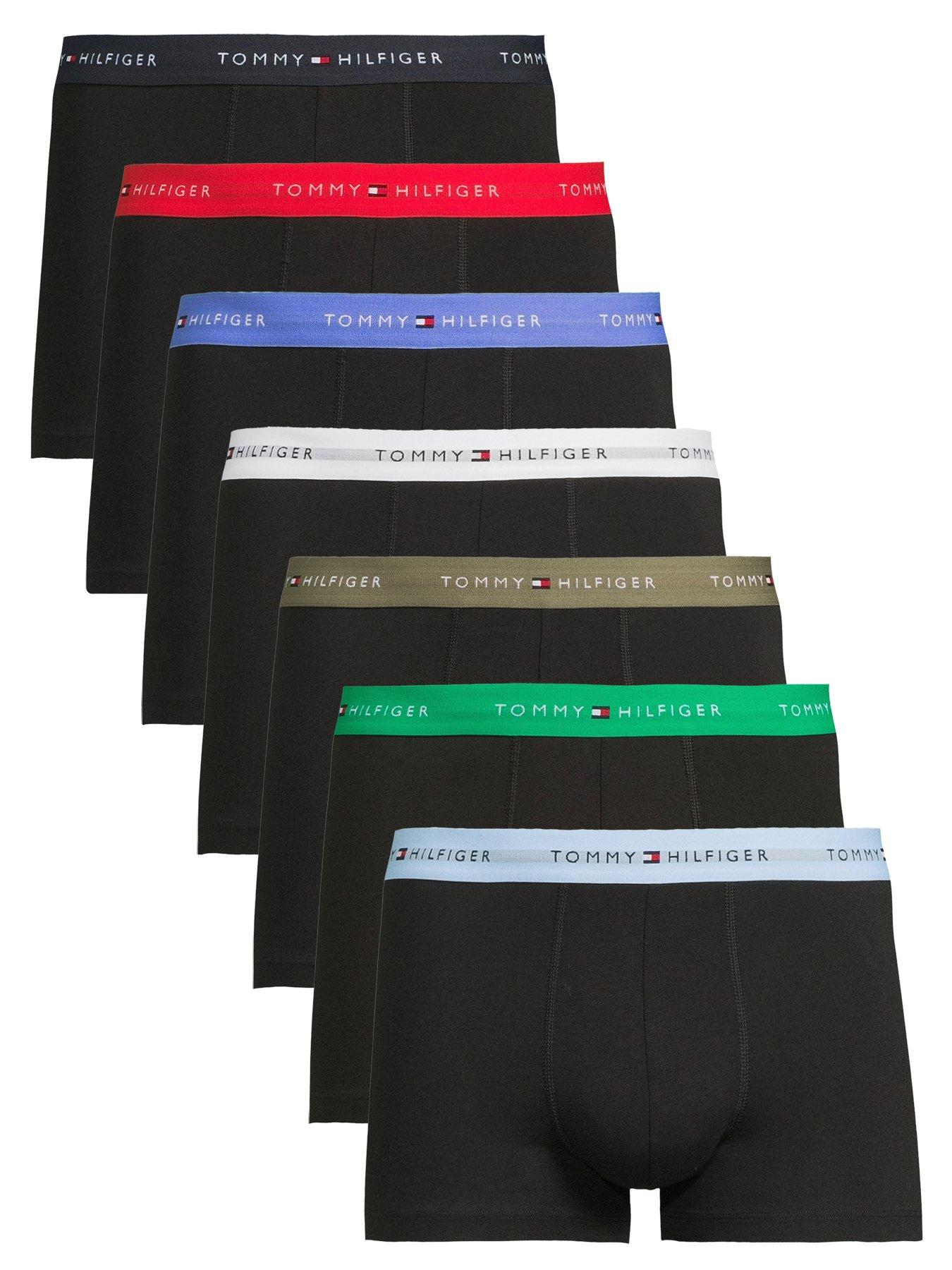 tommy-hilfiger-7-pack-contrast-waistband-trunks-multi