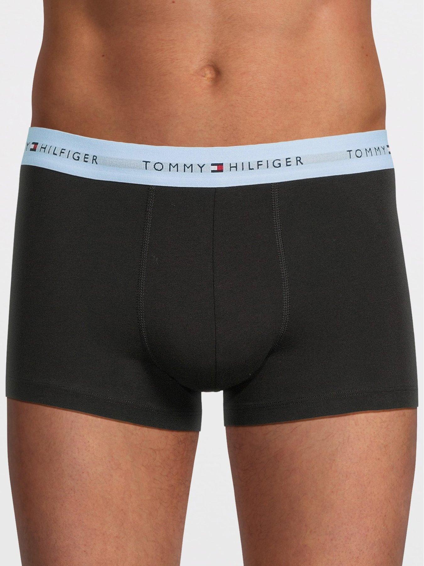  image of tommy-hilfiger-7-pack-contrast-waistband-trunks-multi