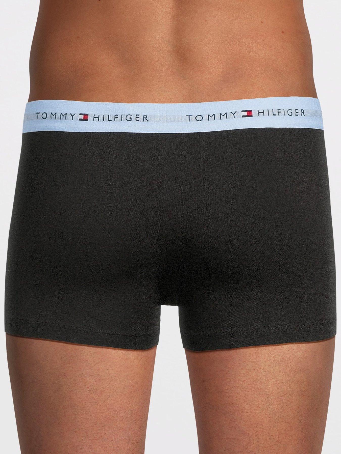  image of tommy-hilfiger-7-pack-contrast-waistband-trunks-multi