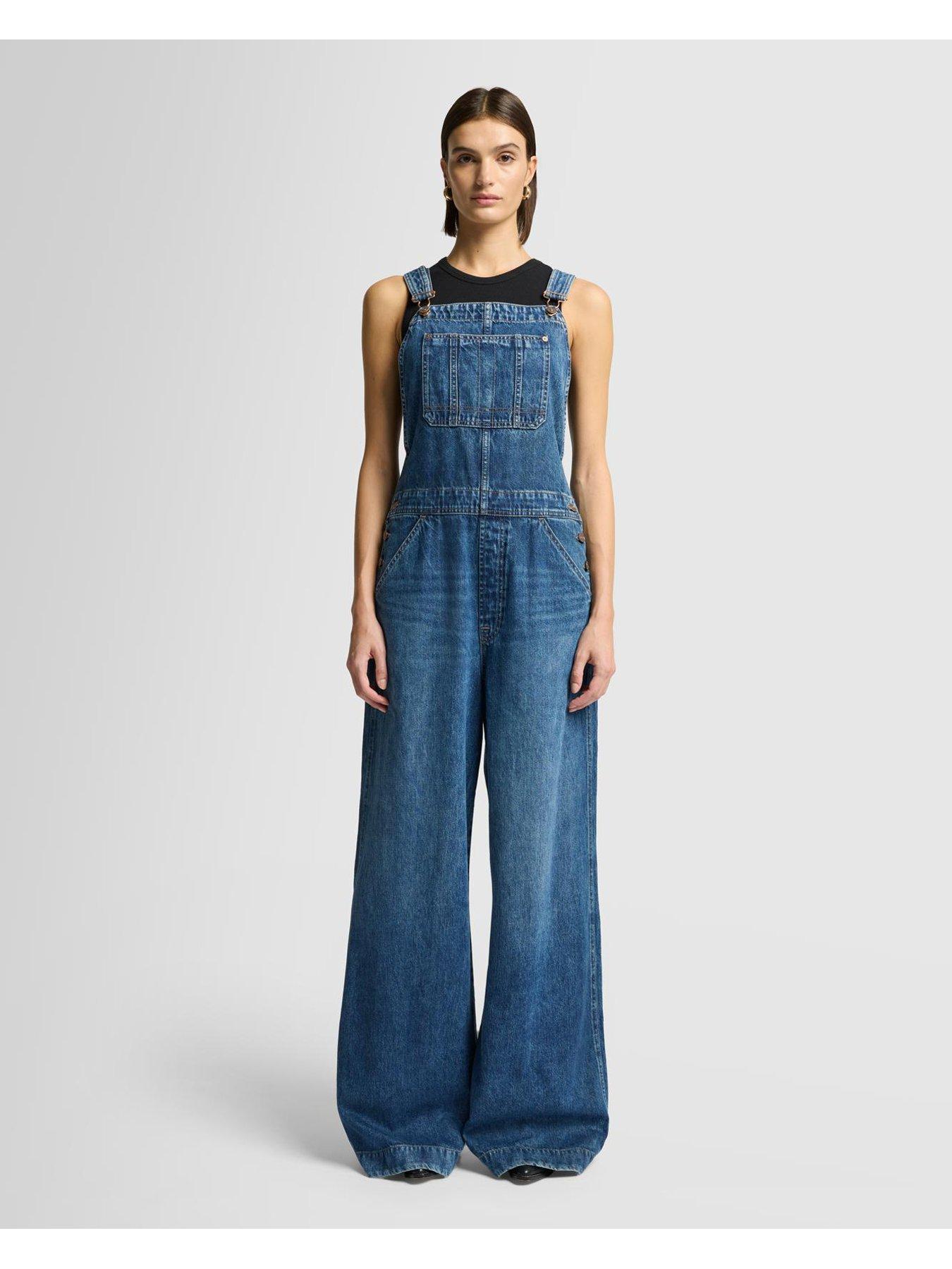  image of 7-for-all-mankind-wide-leg-denim-dunagrees
