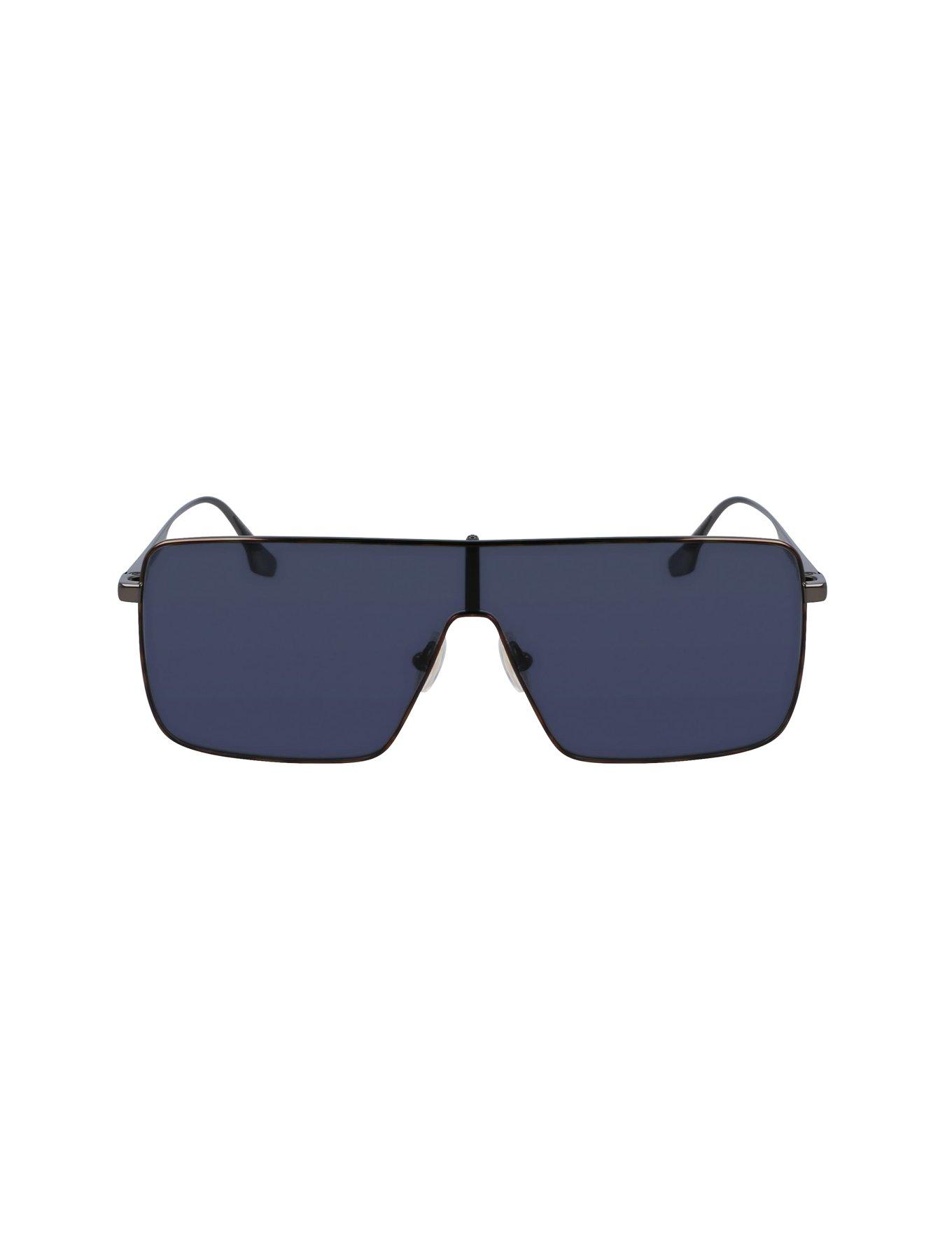 Image 2 of 4 of VICTORIA BECKHAM Vb238S Shield Metal Sunglasses - Grey