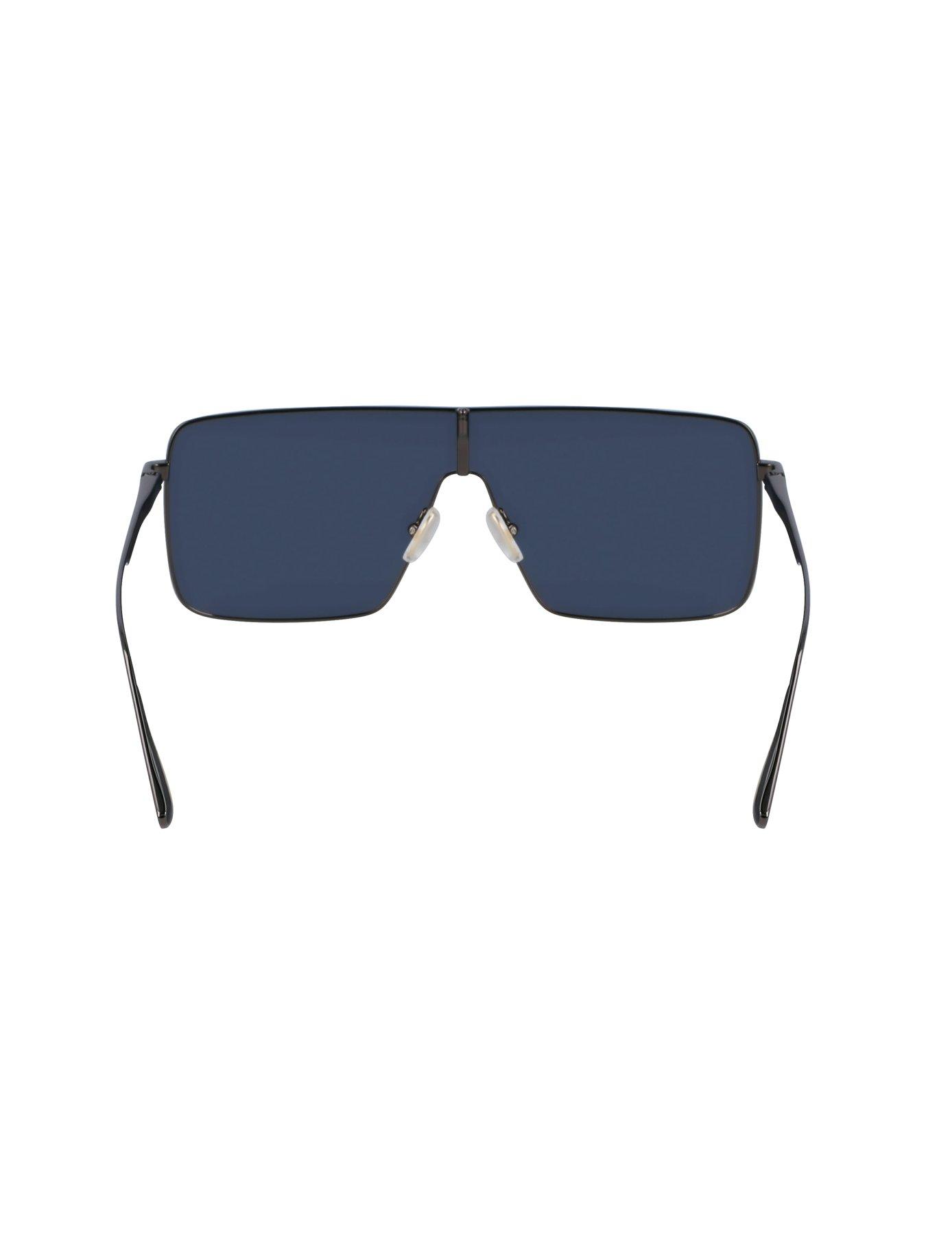 Image 4 of 4 of VICTORIA BECKHAM Vb238S Shield Metal Sunglasses - Grey
