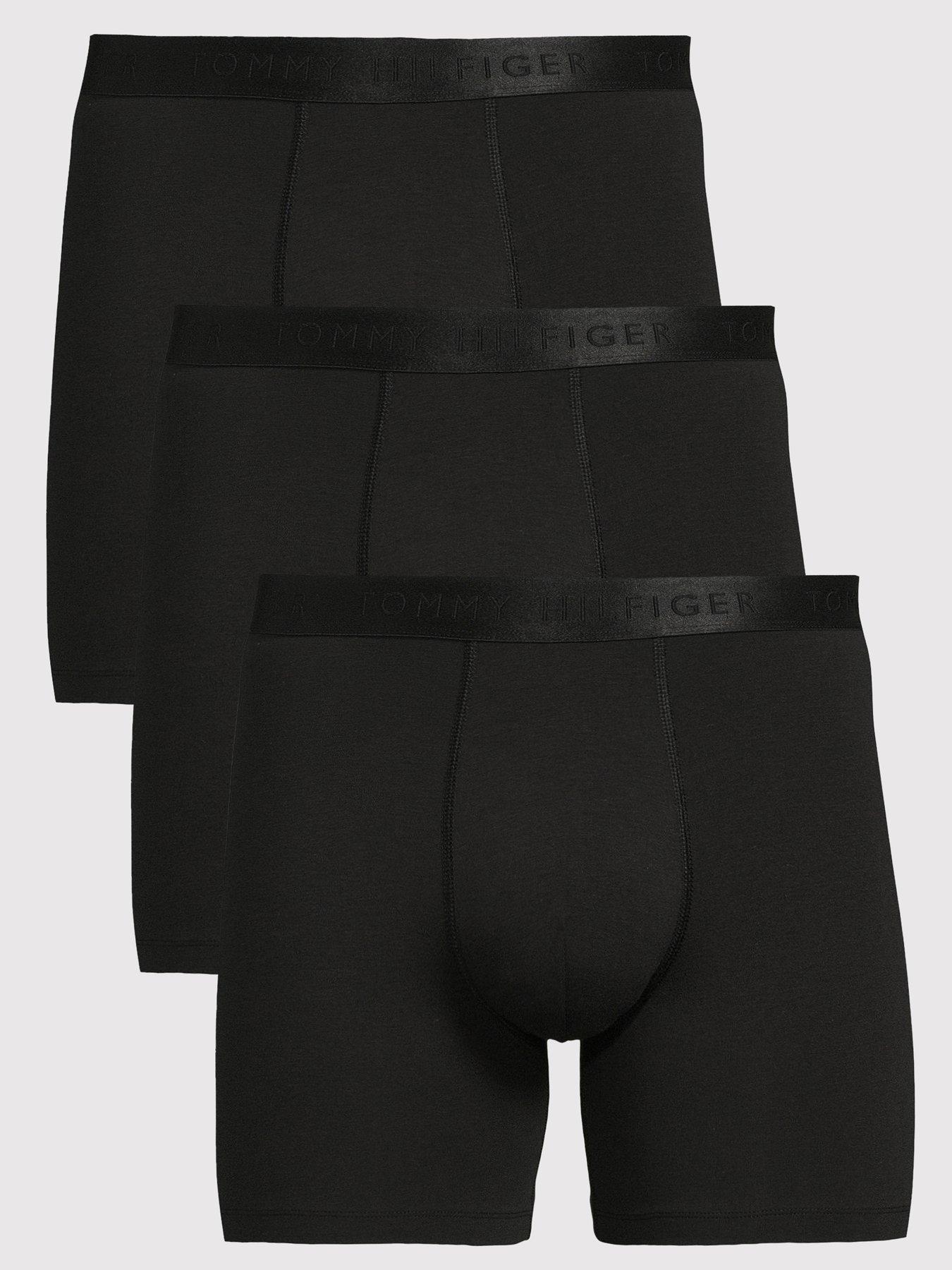 undefined 3 Pack Boxer Briefs - Black