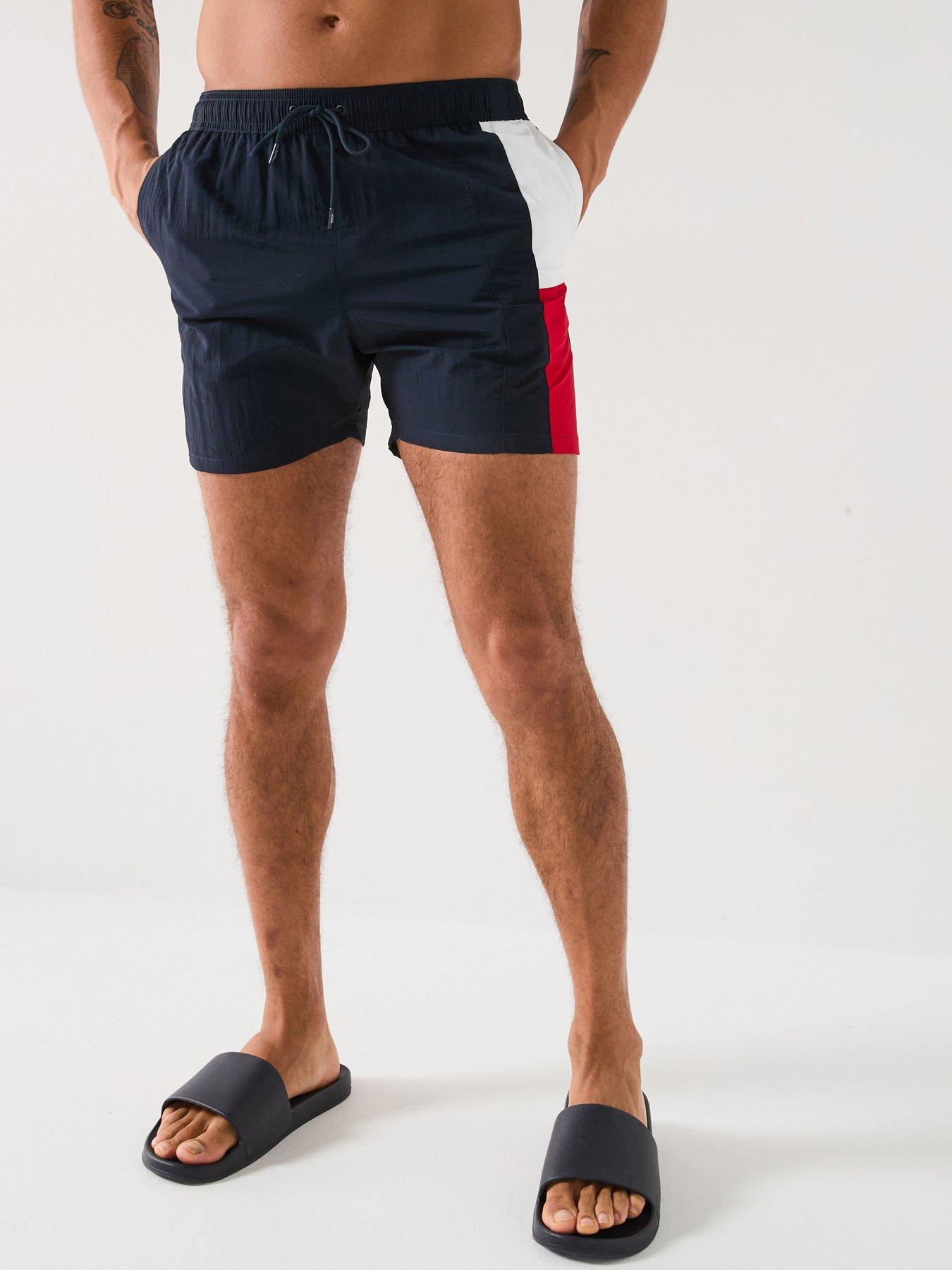 Tommy Hilfiger Medium Drawstring Swim Shorts - Navy