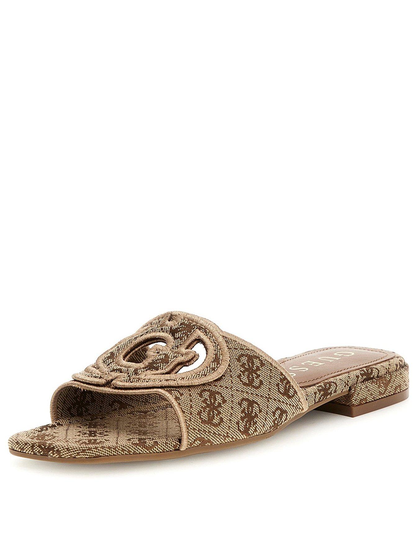 undefined Tarishae 4G Logo Slip On Sandal