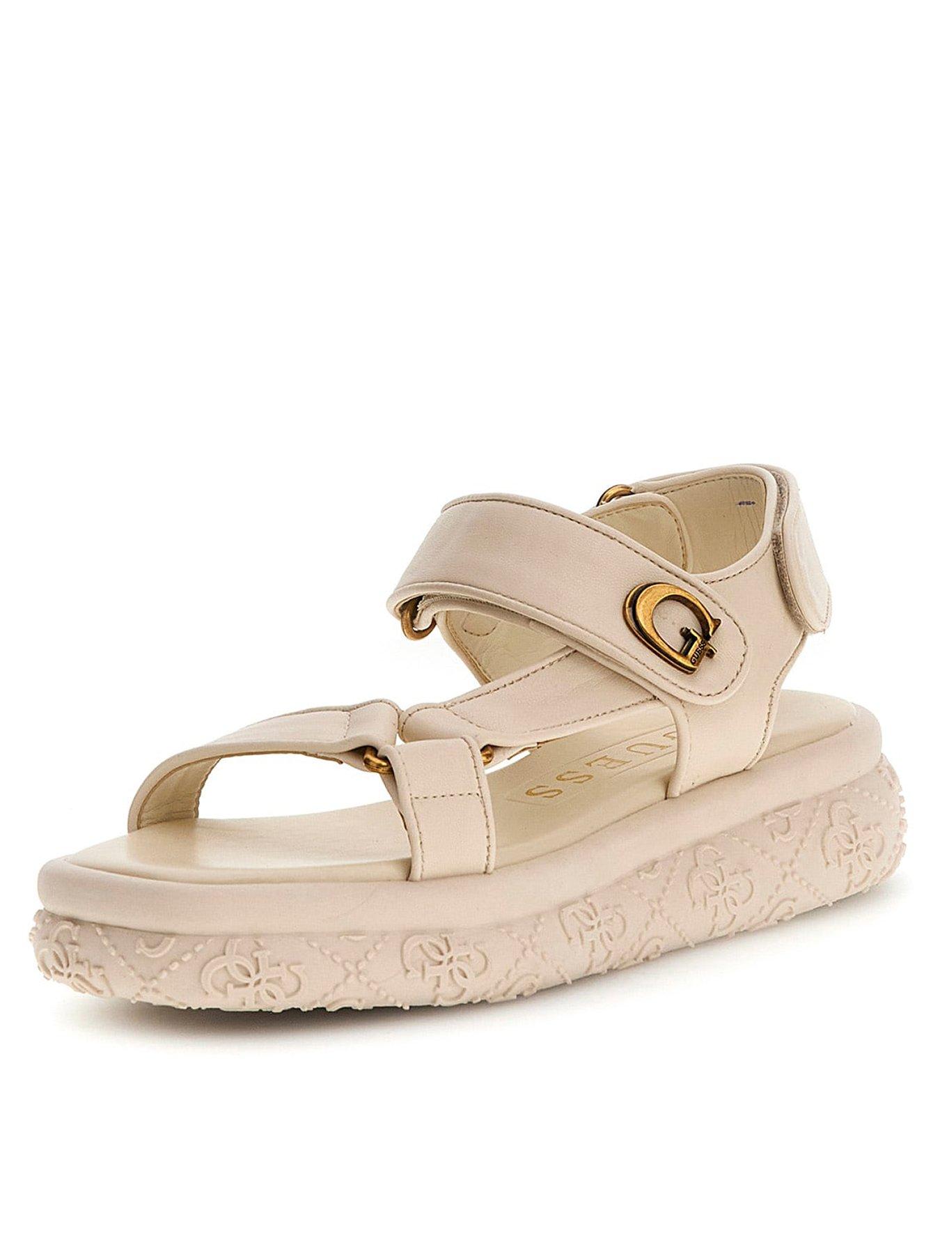 Guess Lanara Chunky Sandal - Cream