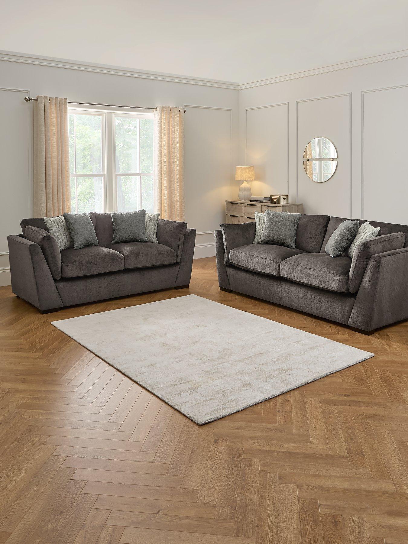 undefined Anniston 3 + 2 Seater Fabric Sofa Set (Buy  &  SAVE!) - Made to Order in the UK