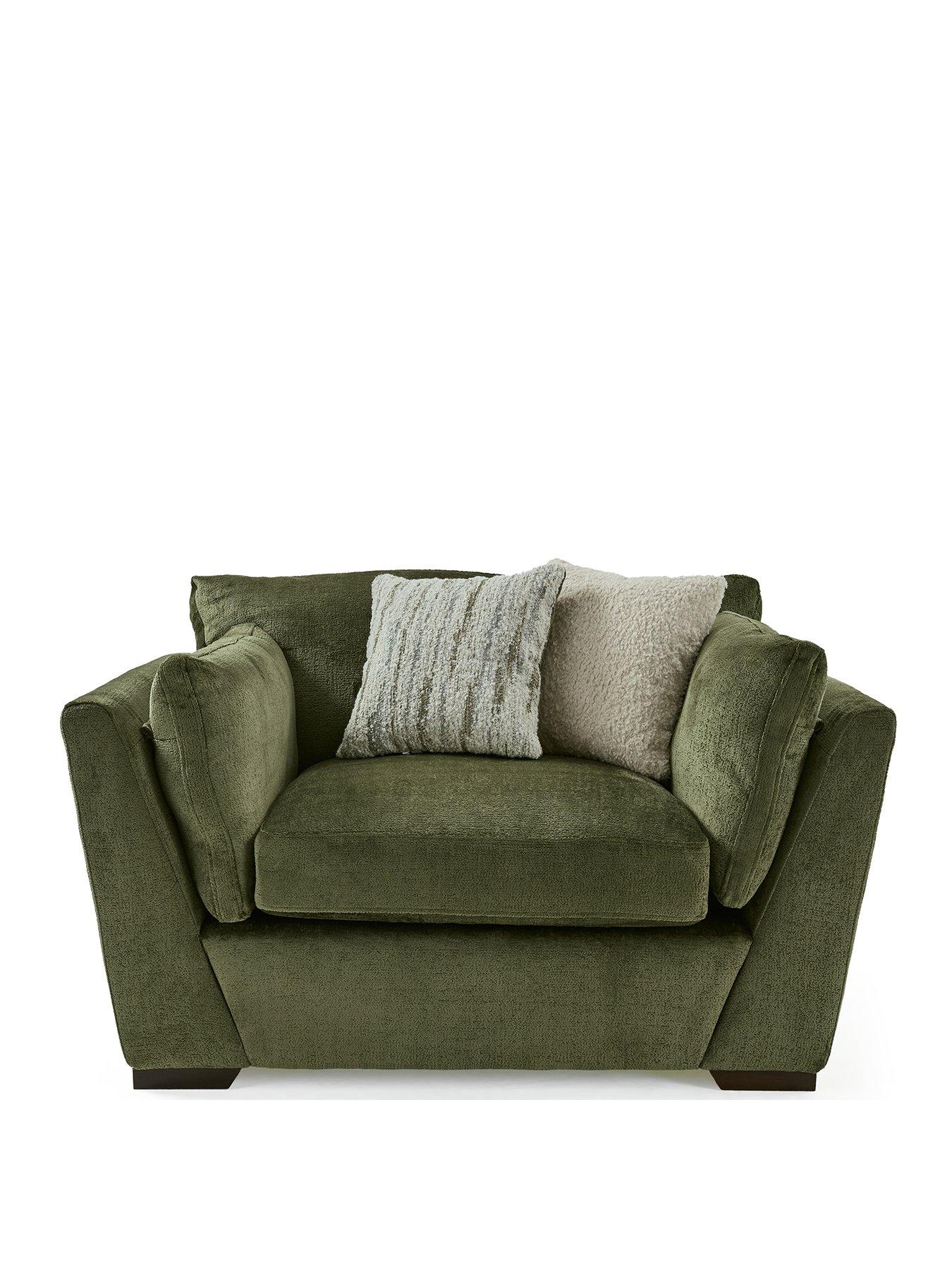 Image 2 of 7 of Very Home Anniston Fabric Snuggle&nbsp;Chair&nbsp;- Made to Order in the UK