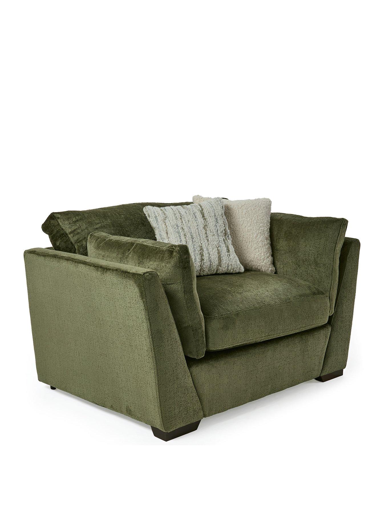 Image 3 of 7 of Very Home Anniston Fabric Snuggle&nbsp;Chair&nbsp;- Made to Order in the UK