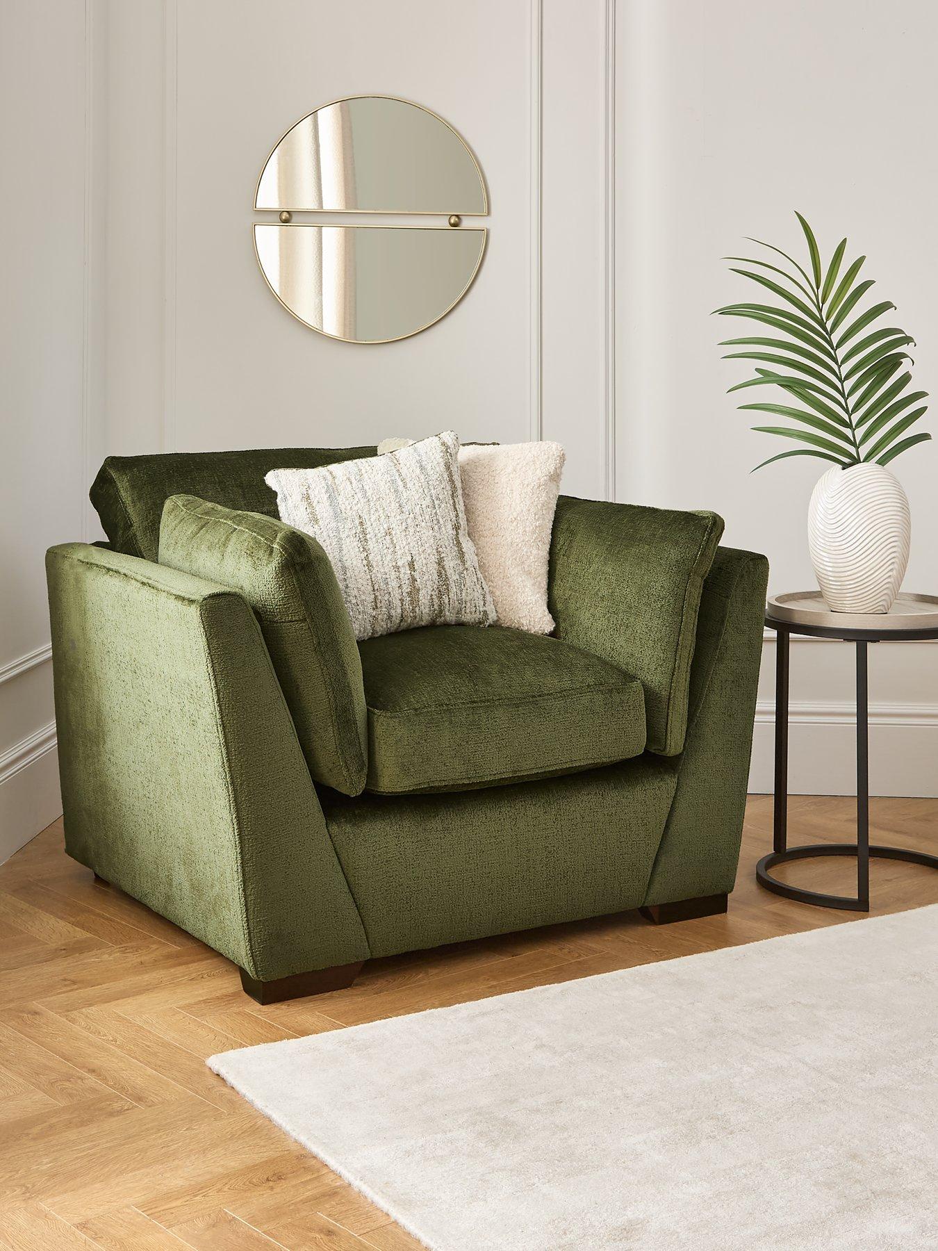 The Very Collection Anniston Fabric Armchair - Made to Order in the UK - FSC® Certified