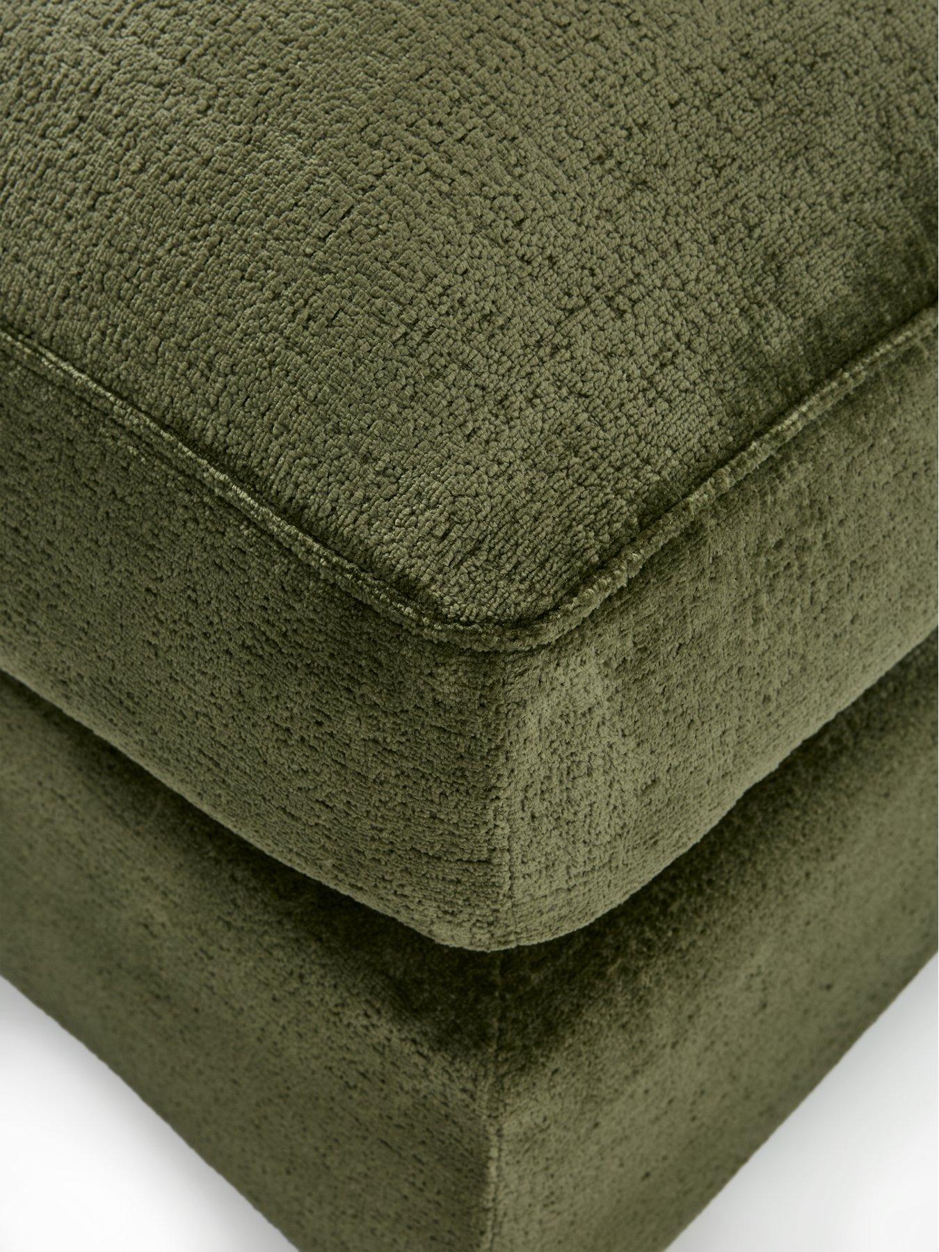 Image 5 of 7 of Very Home Anniston Fabric Large Footstool&nbsp;- Made to Order in the UK