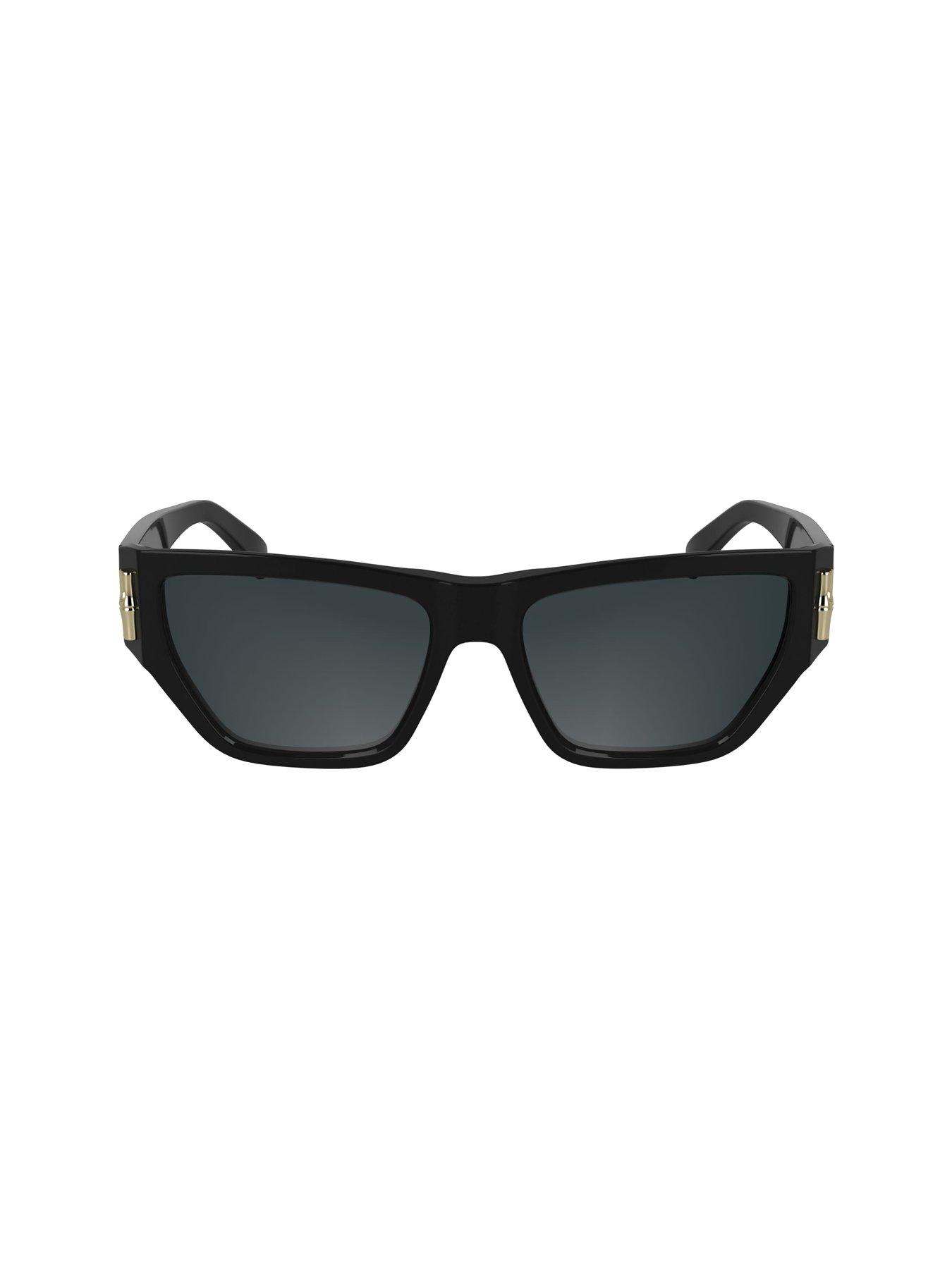 Image 2 of 4 of LONGCHAMP Lo774S Modified Rectangle Acetate Sunglasses - Black