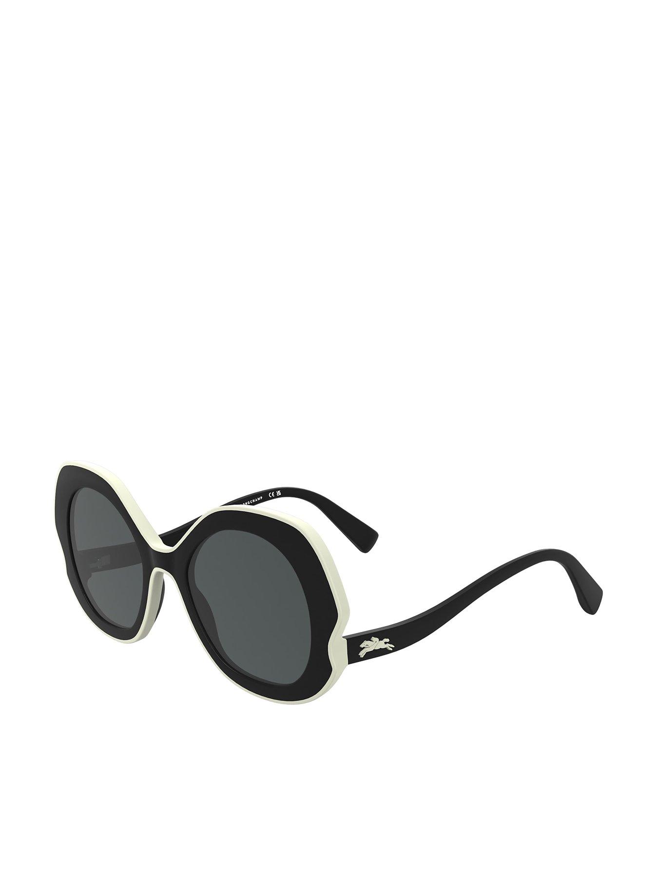 LONGCHAMP Lo780S Oval Injected Sunglasses - Brown