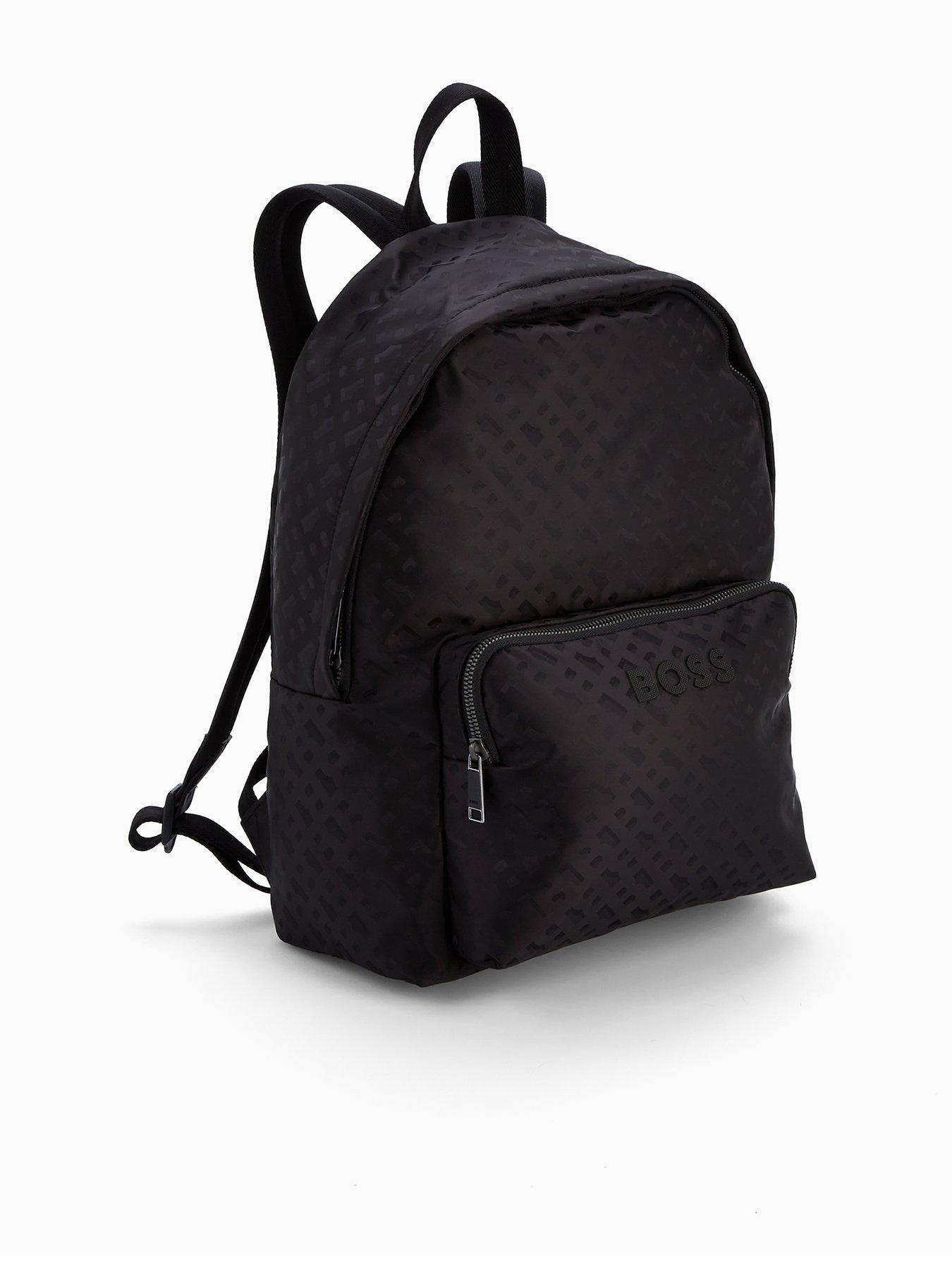 Image 2 of 4 of BOSS Catch 30 Monogram Backpack - Black